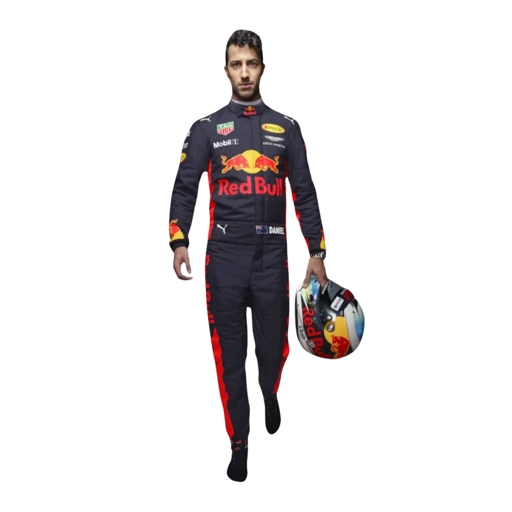 Daniel Ricciardo 2017 F1 Racing Suit Team Redbull Racing Tag Heuer