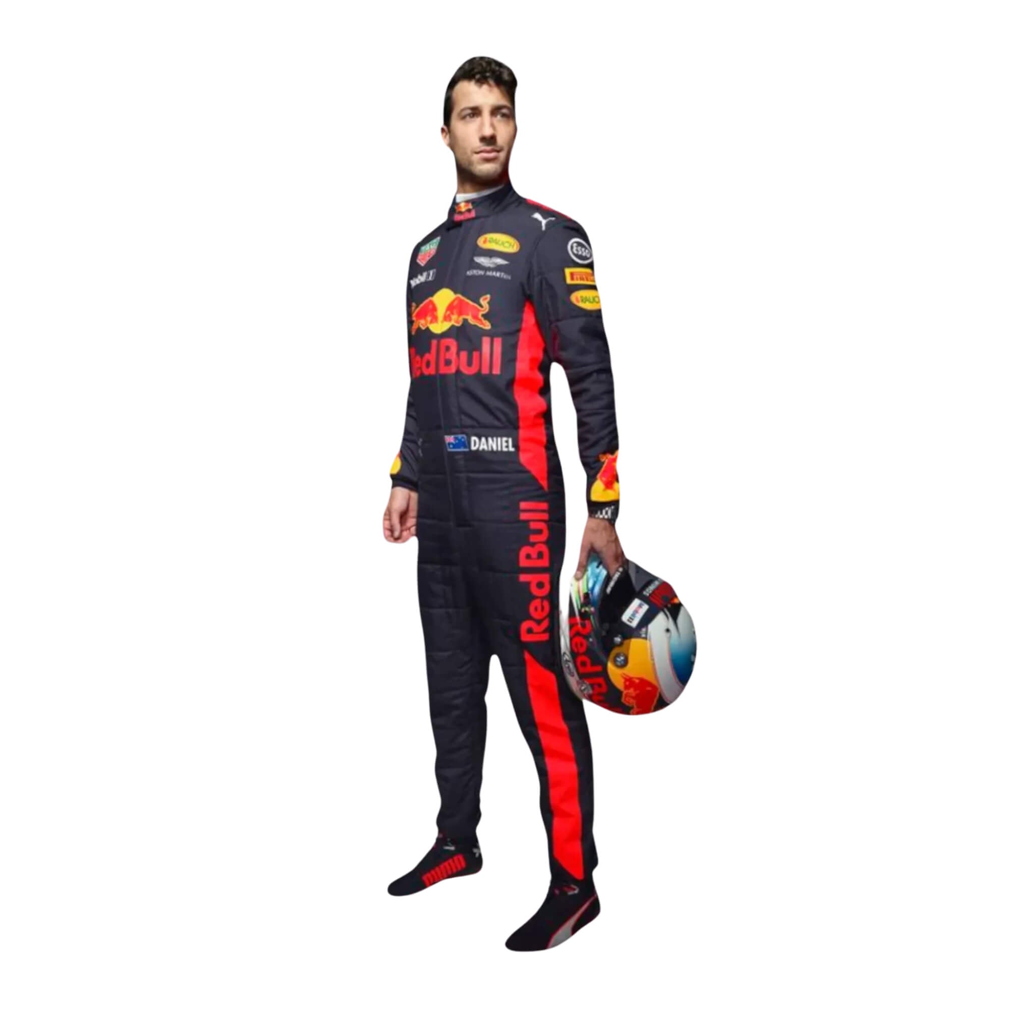 Daniel Ricciardo 2017 F1 Racing Suit Team Redbull Racing Tag Heuer