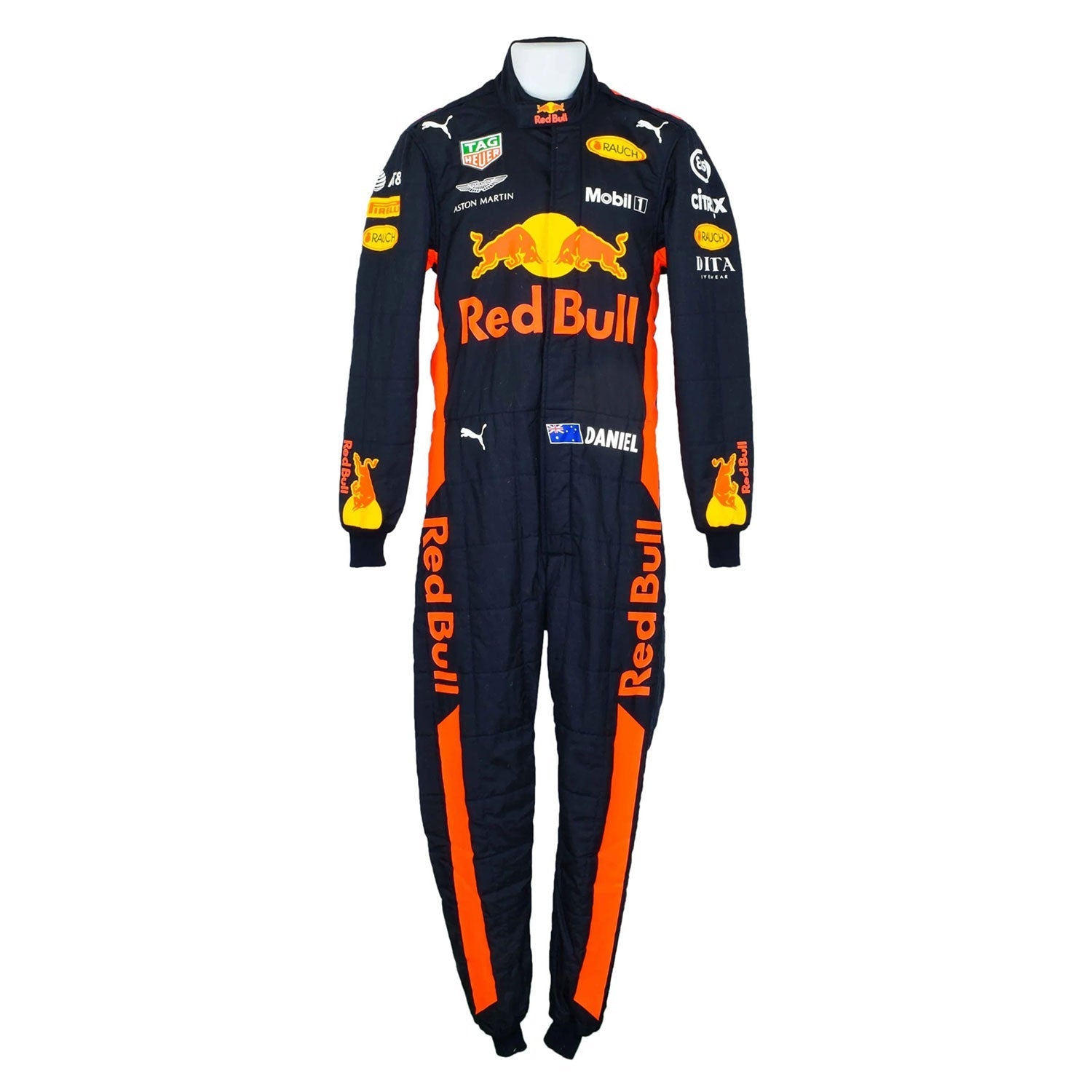 Daniel Ricciardo 2018 F1 Racing Suit Team Redbull Racing Tag Heuer