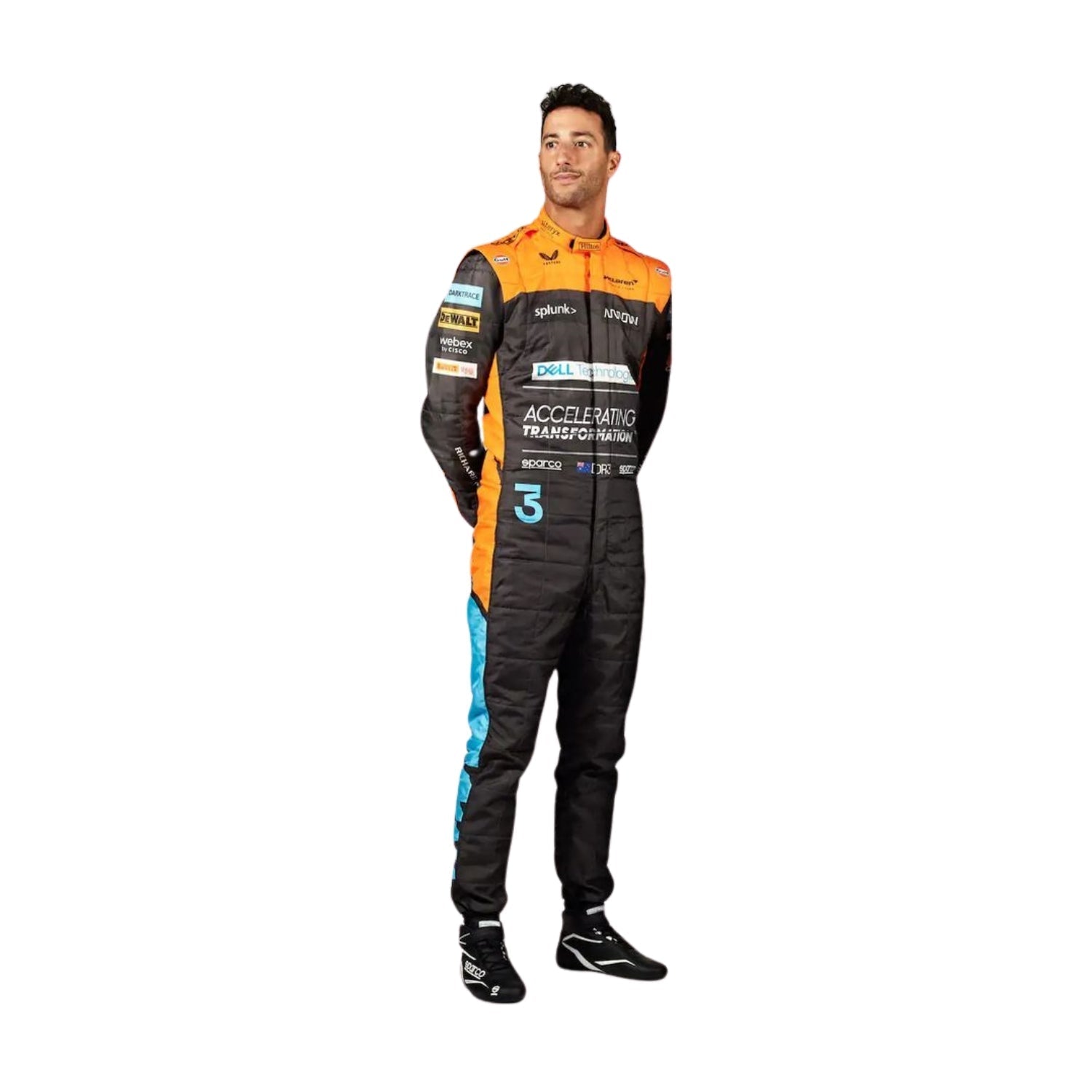 Daniel Ricciardo 2022 F1 Racing Suit Team McLaren
