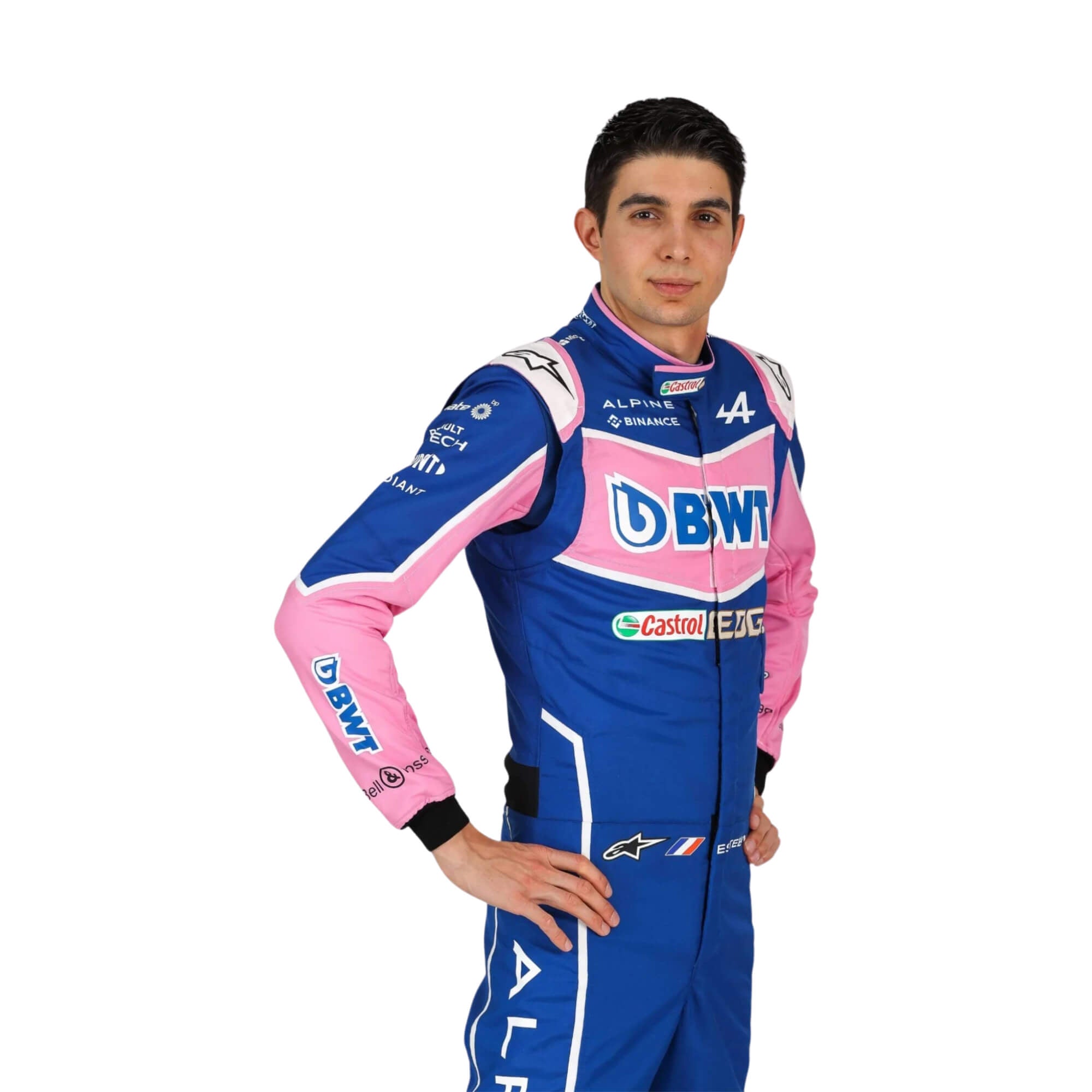 Esteban Ocon 2022 BWT F1 Racing Suit Team Alpine