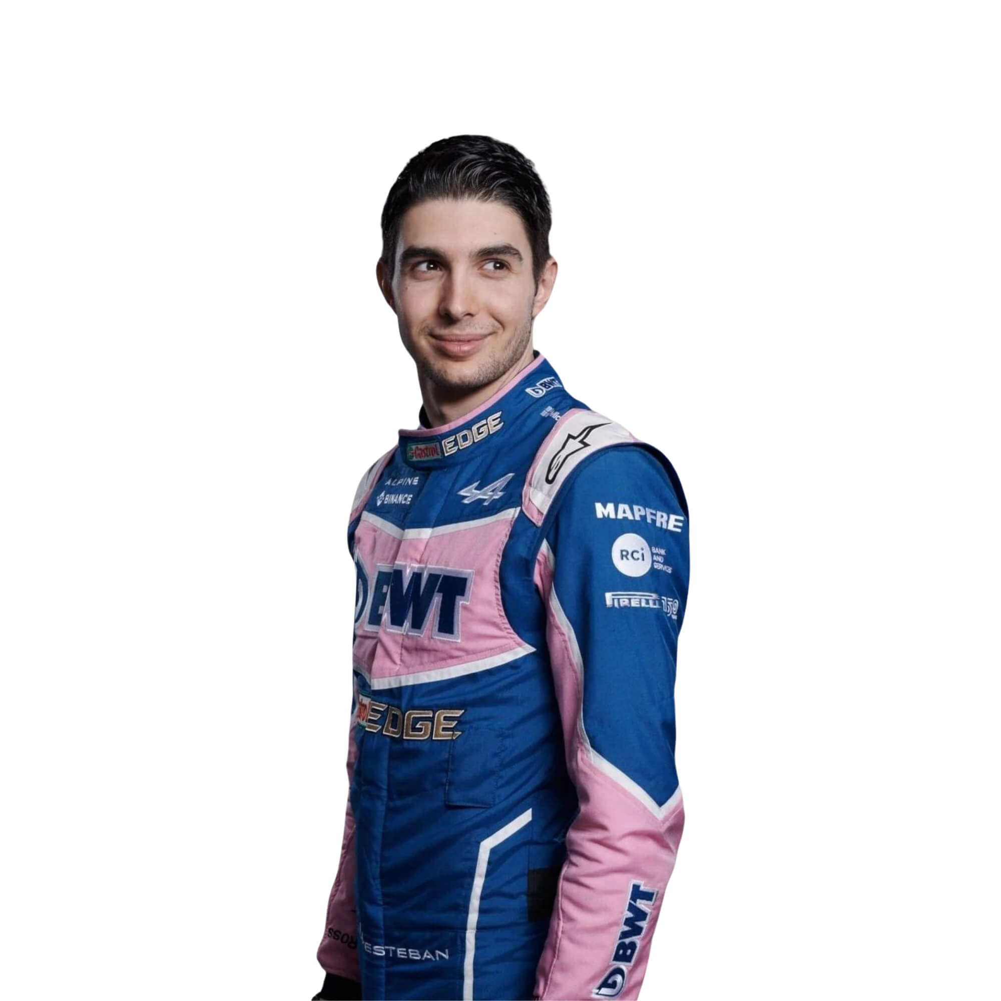 Esteban Ocon 2022 BWT F1 Racing Suit Team Alpine