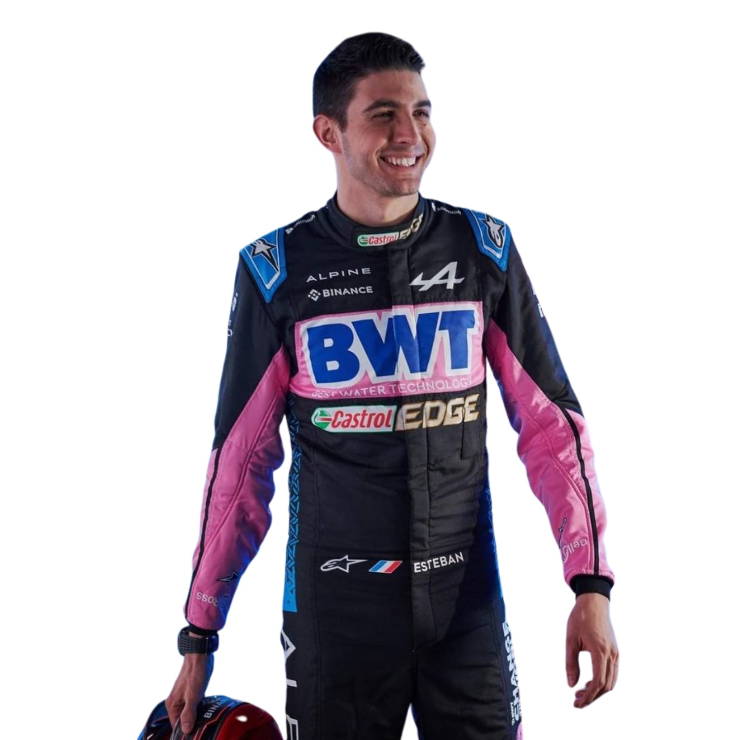 Esteban Ocon 2022 BWT F1  Racing Suit Team Alpine