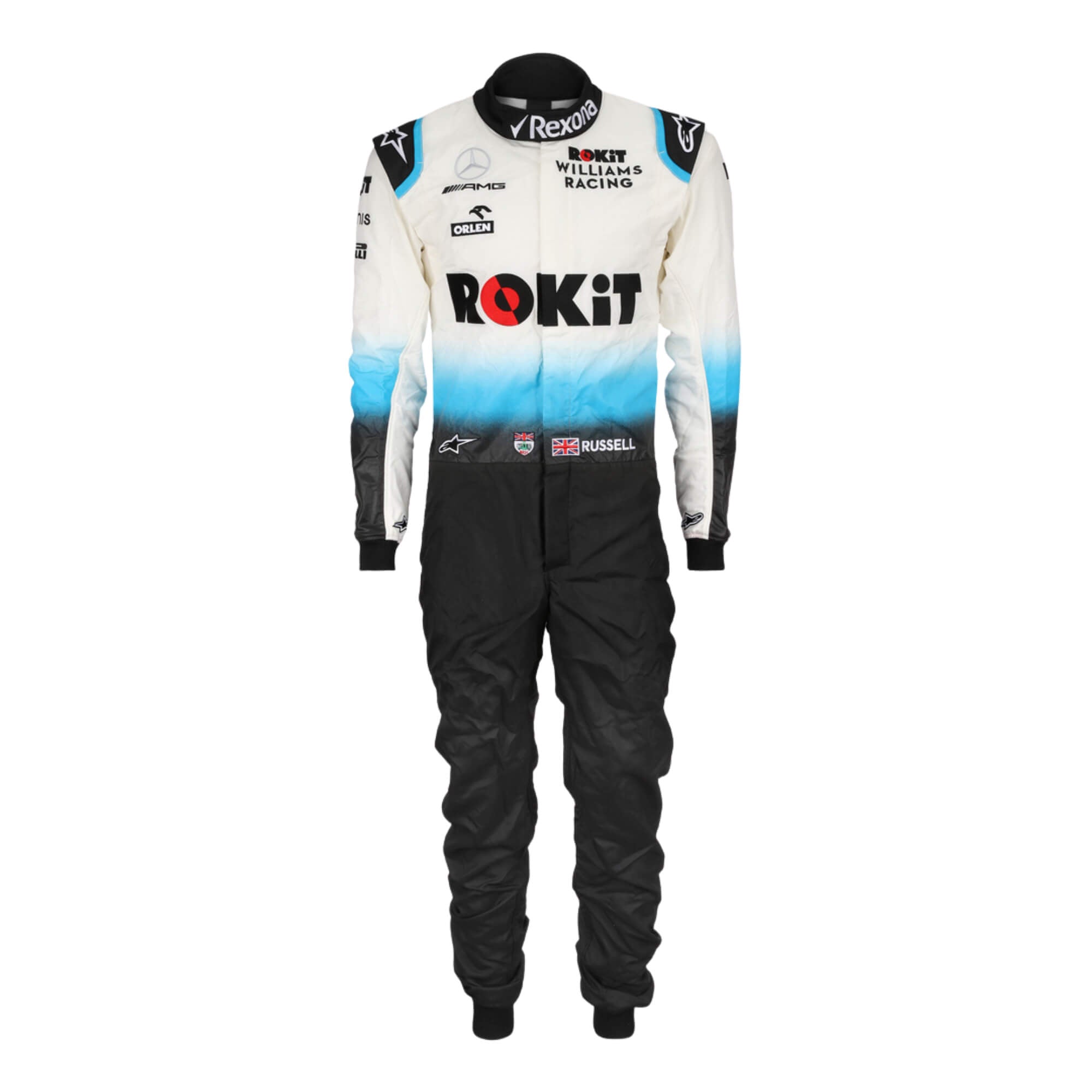 George Russell 2019 F1 Racing Suit Team Williams