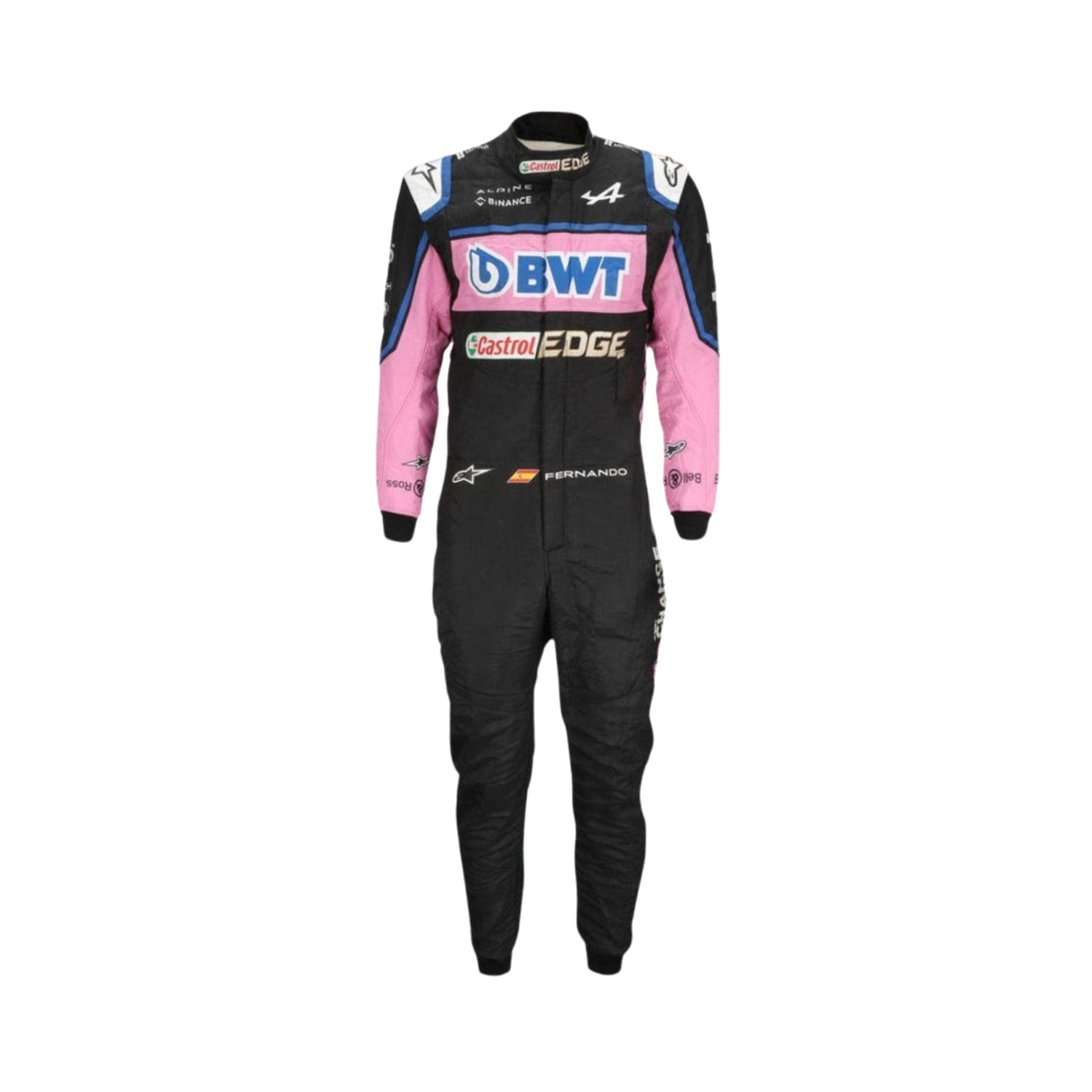 Fernando Alonso 2022 Italian GP F1 Racing Suit Team Alpine