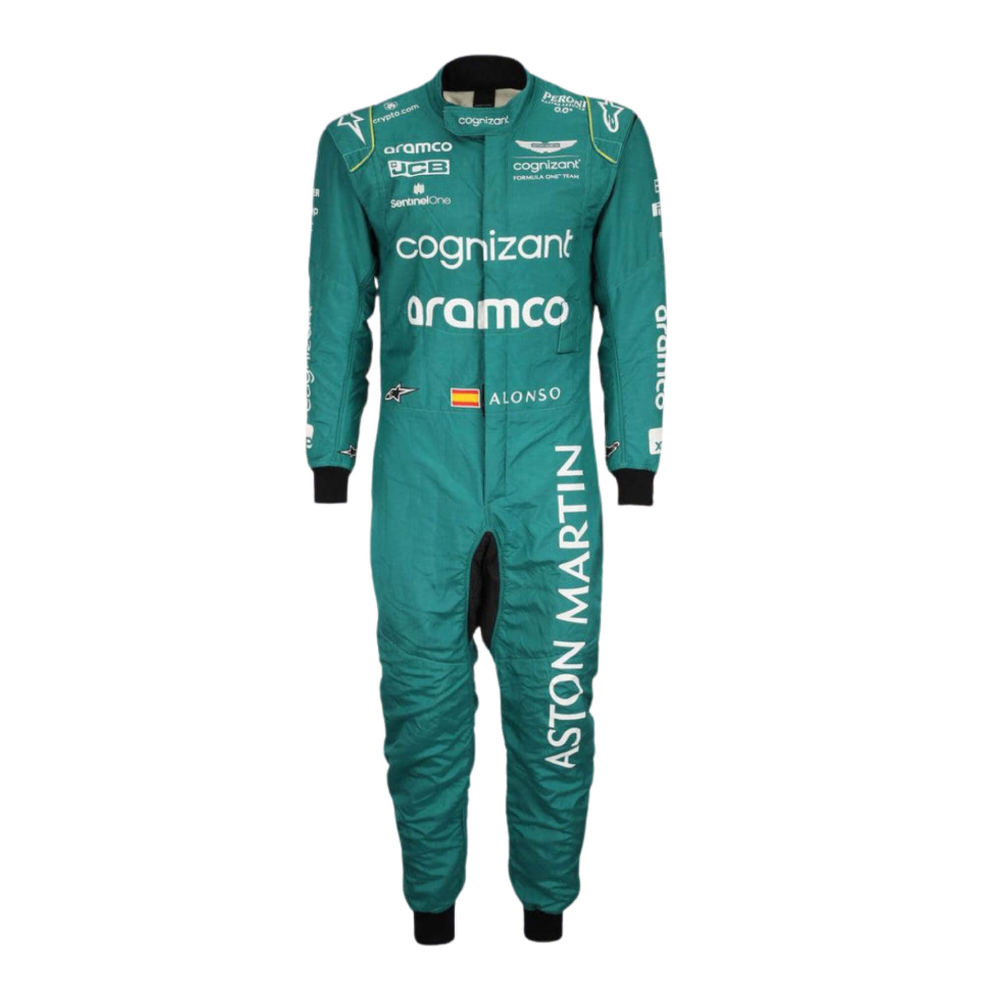 Fernando Alonso 2023 Miami GP F1 Racing Suit Team Aston Martin