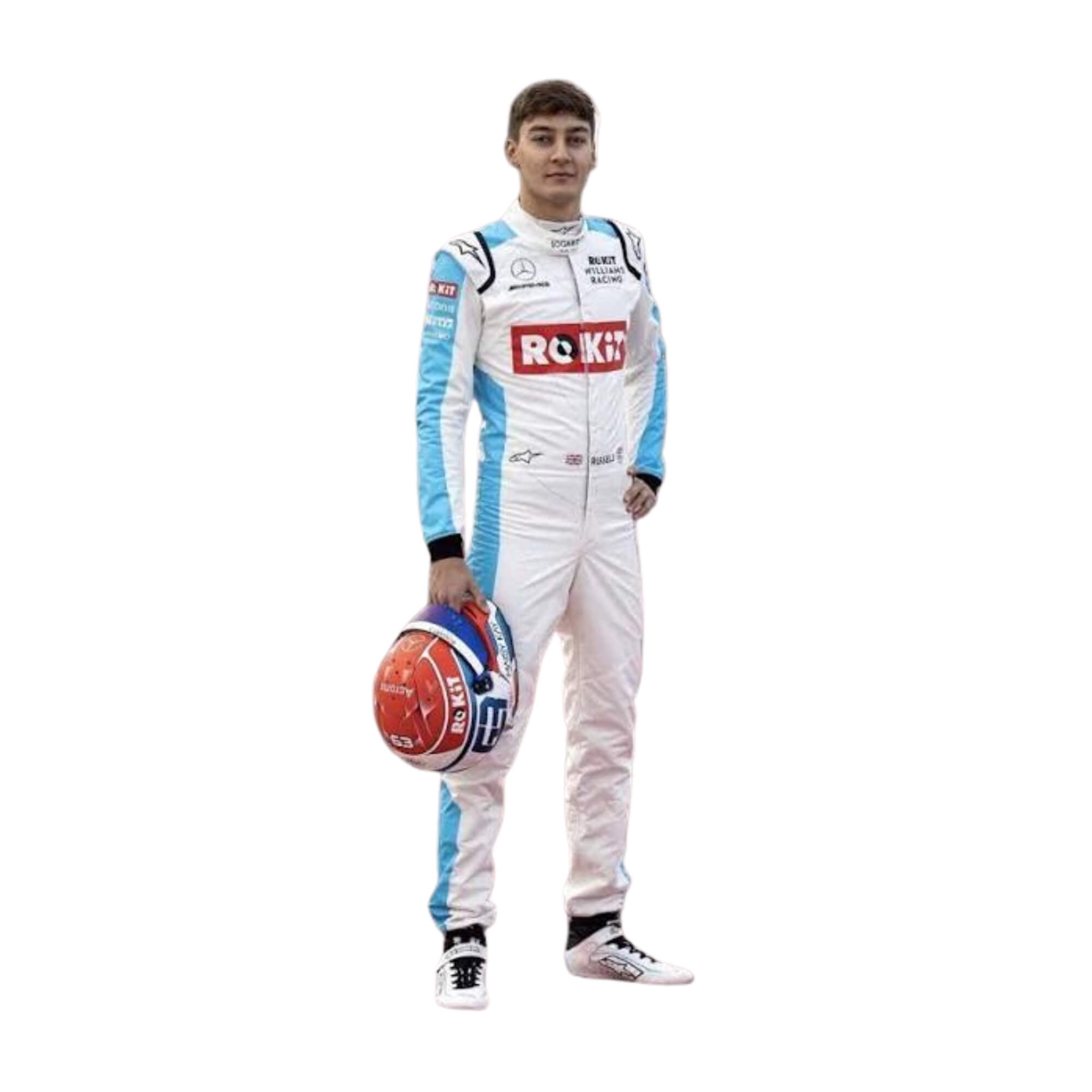George Russell 2020 F1 Racing Suit Team Williams