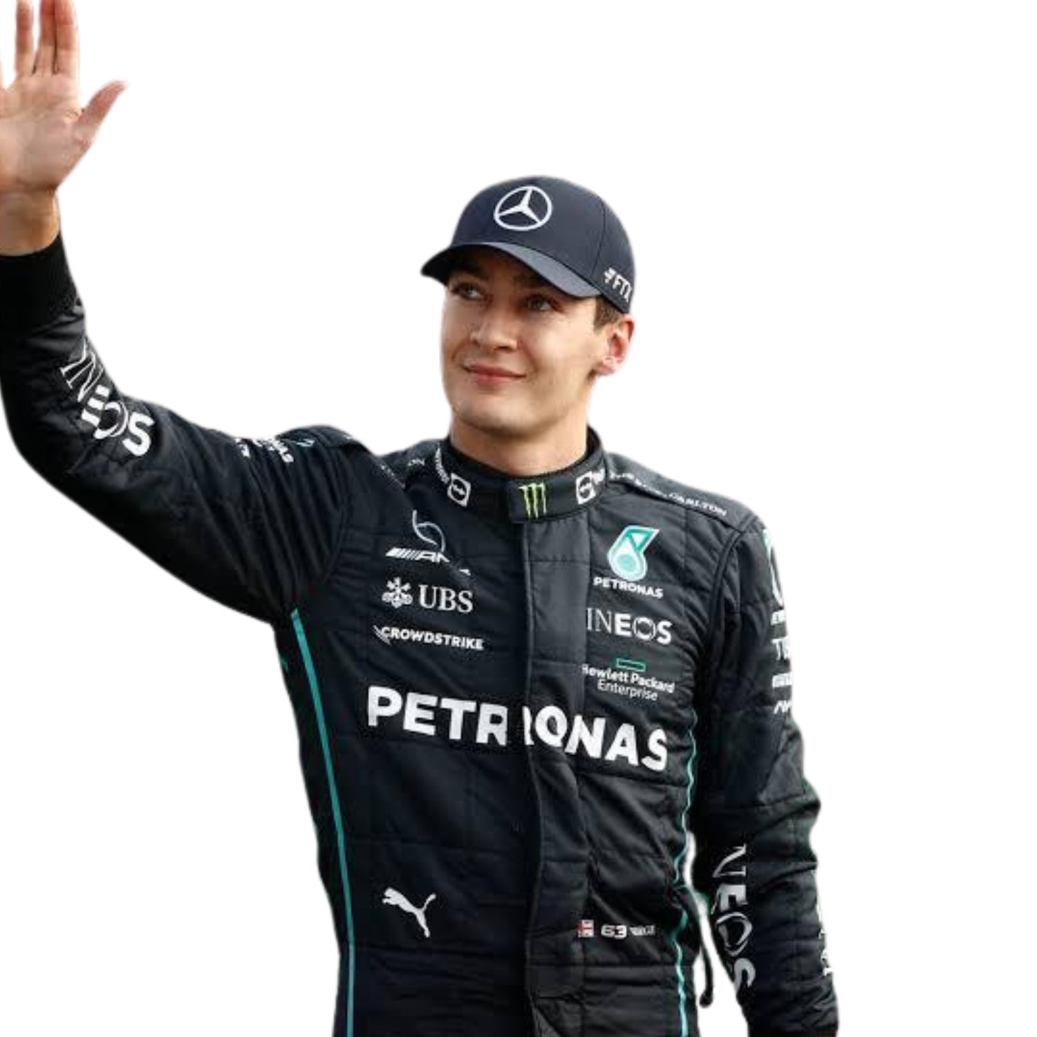 George Russell 2022 F1 Racing Suit Team Mercedes
