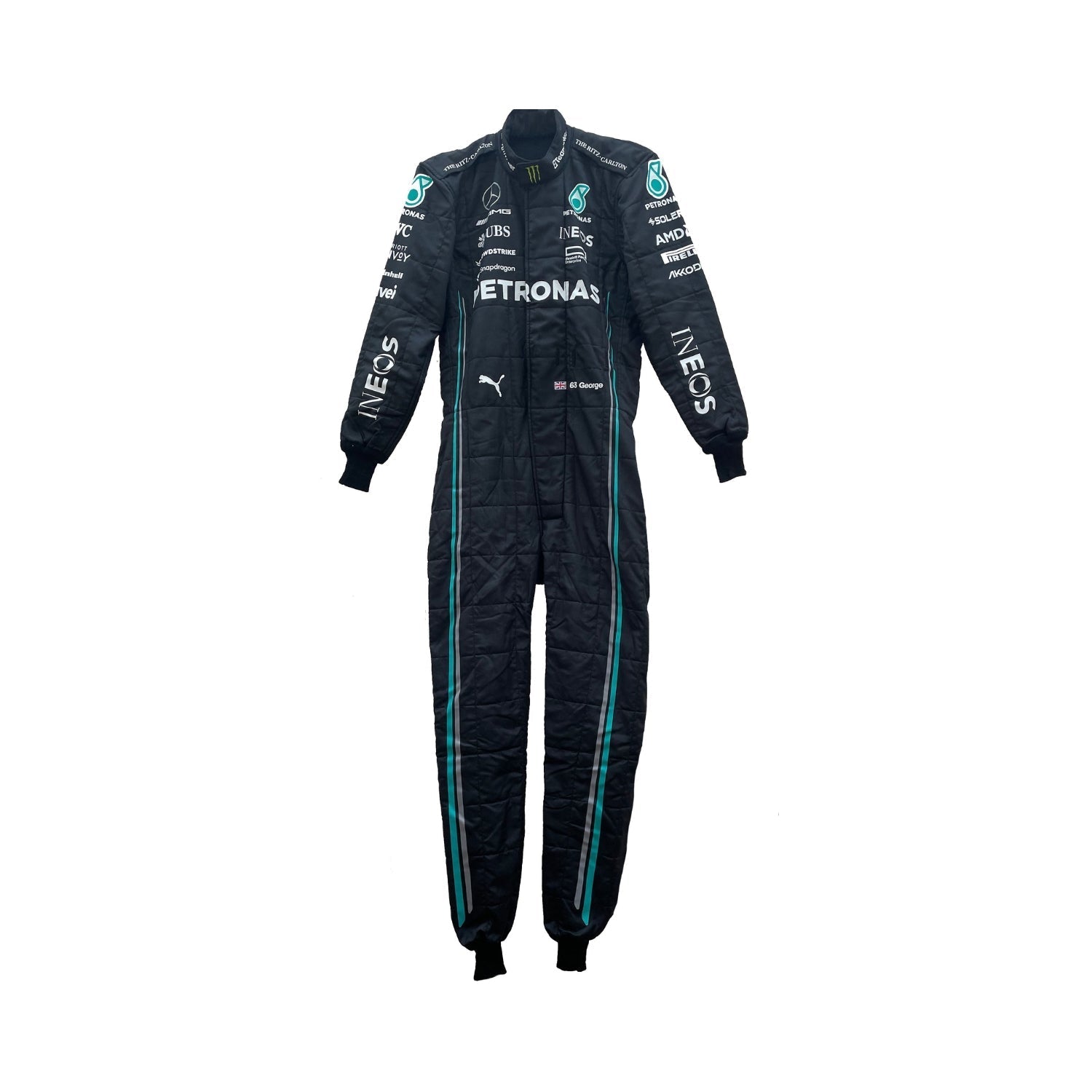 George Russell 2023 F1 Racing Suit Team Mercedes