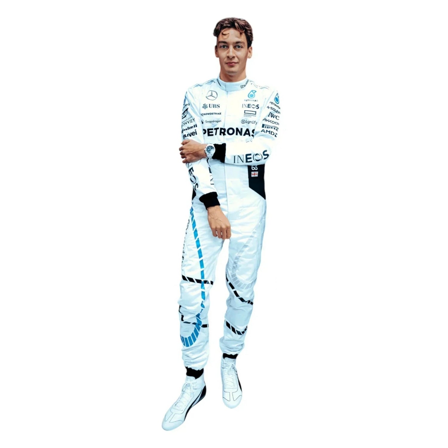 George Russell 2024 Qatar GP F1 Racing Suit