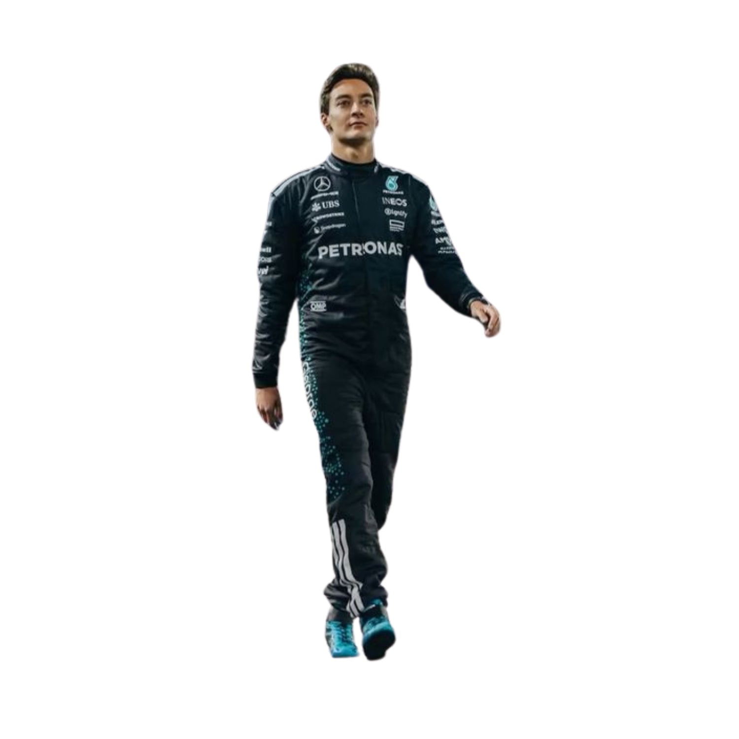 George Russell 2025 F1 Racing Suit Team Mercedes