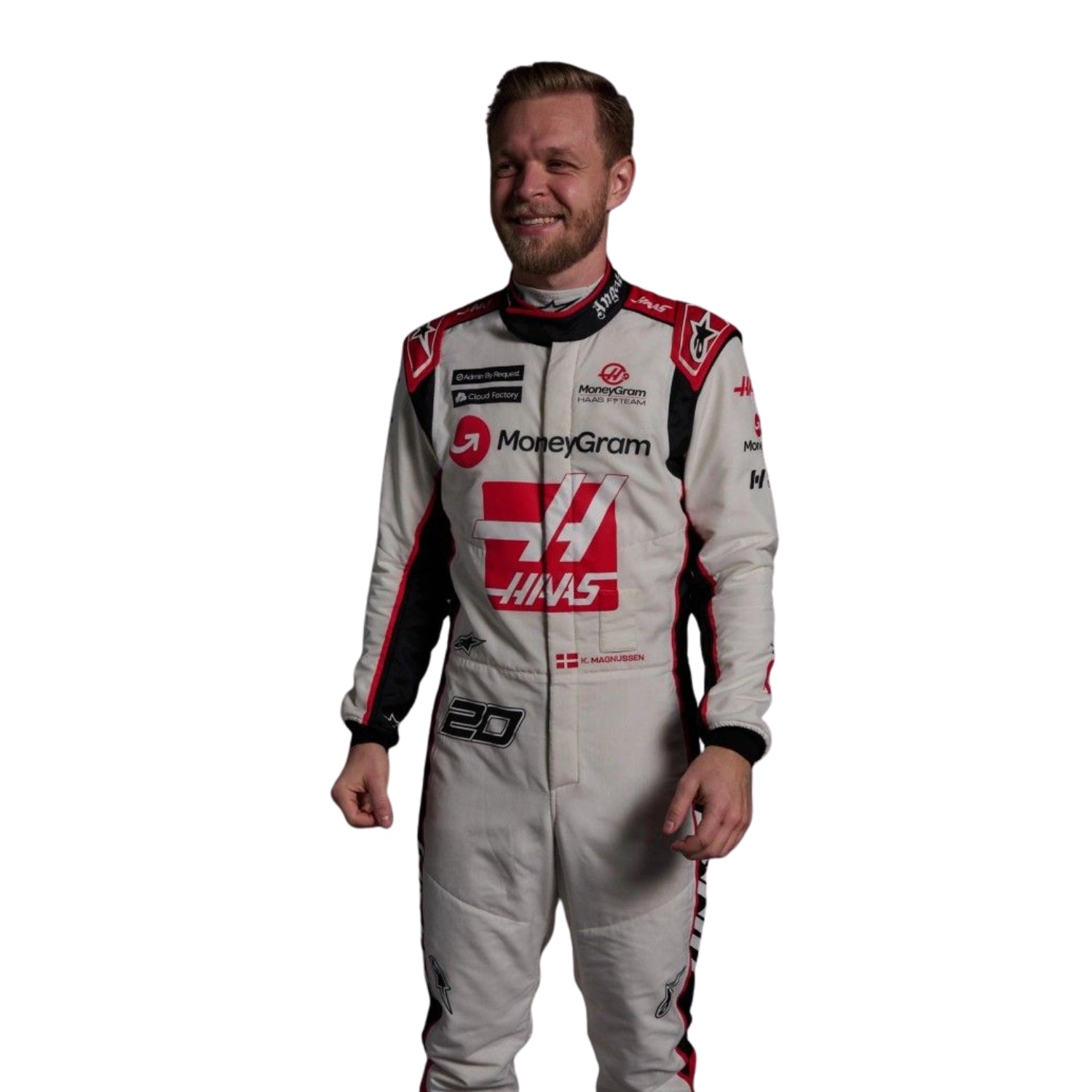 Kevin Magnussen 2017 Signed Grand Prix F1 Racing Suit Team Haas
