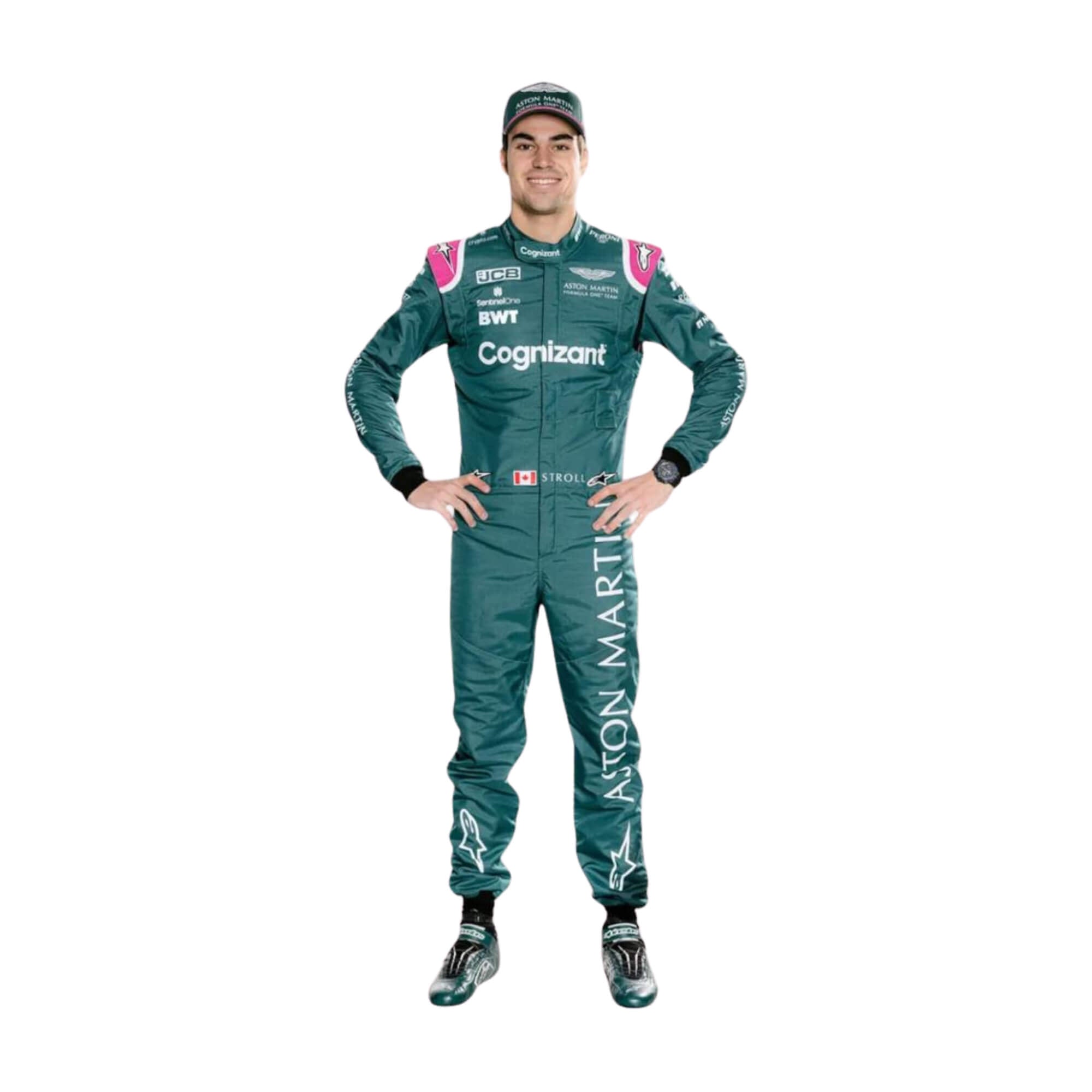 Lance Stroll 2021 F1 Racing Suit Team Aston Martin