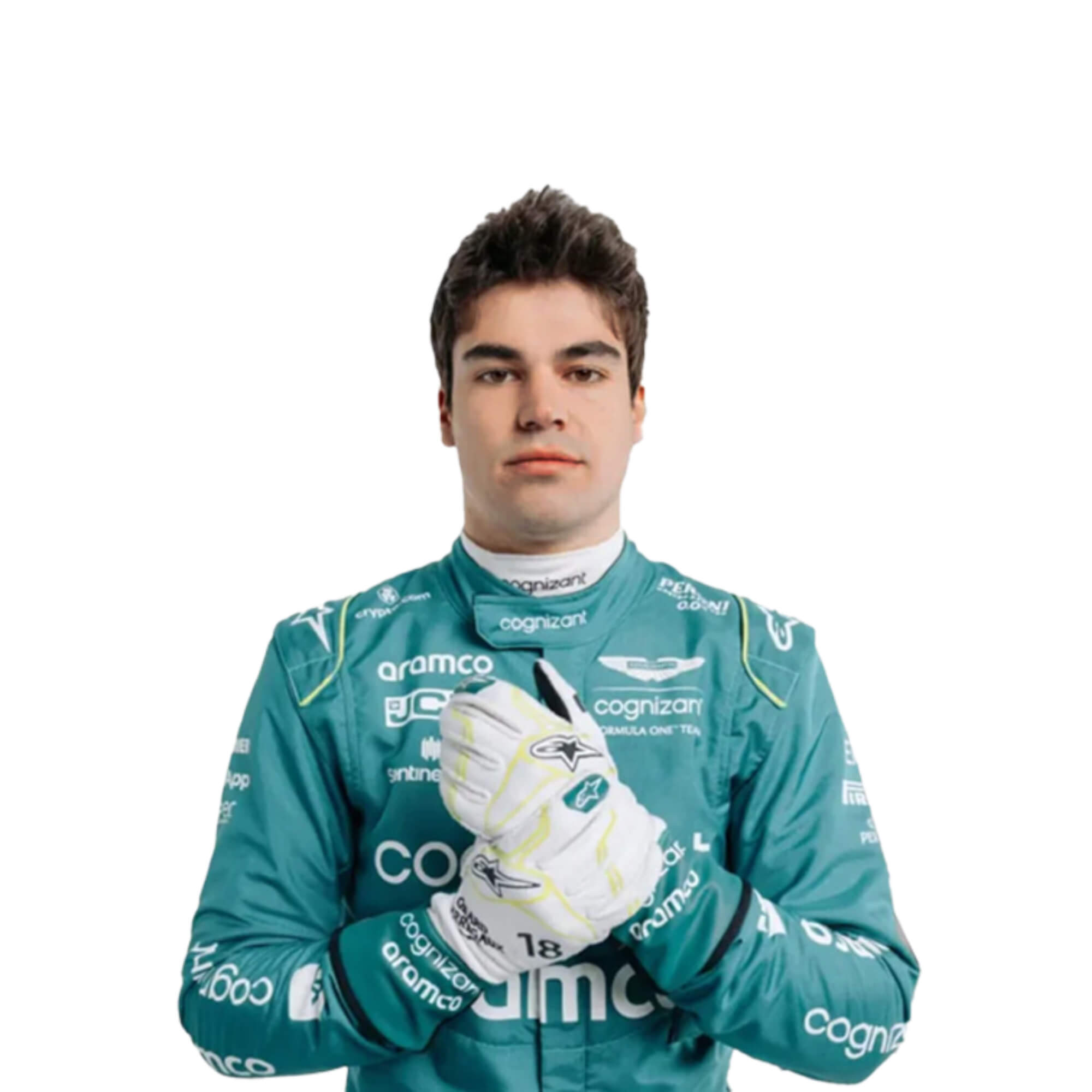 Lance Stroll 2023 Miami GP F1 Racing Suit Team Aston Martin