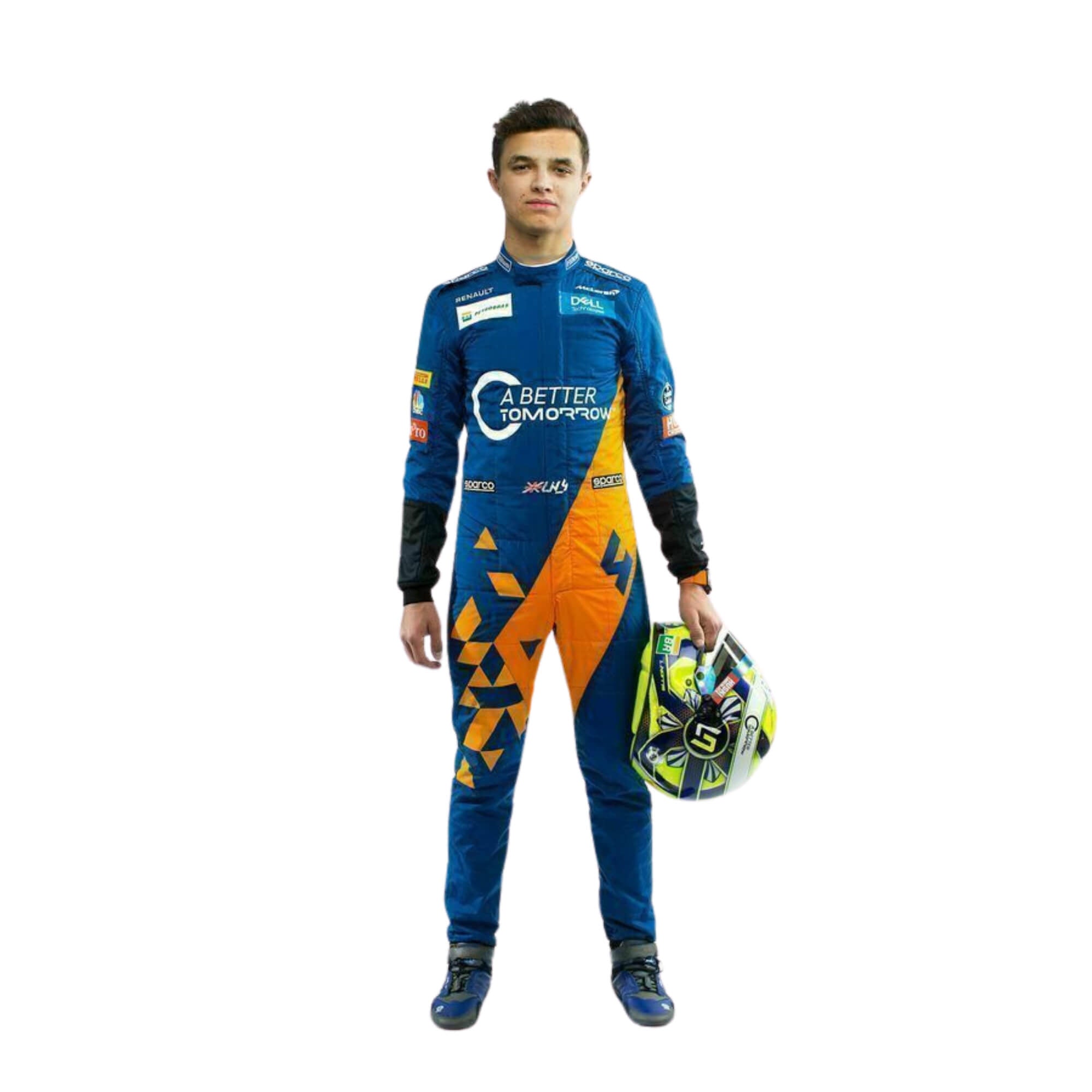 Lando Norris 2019 F1 Racing Suit Team McLaren