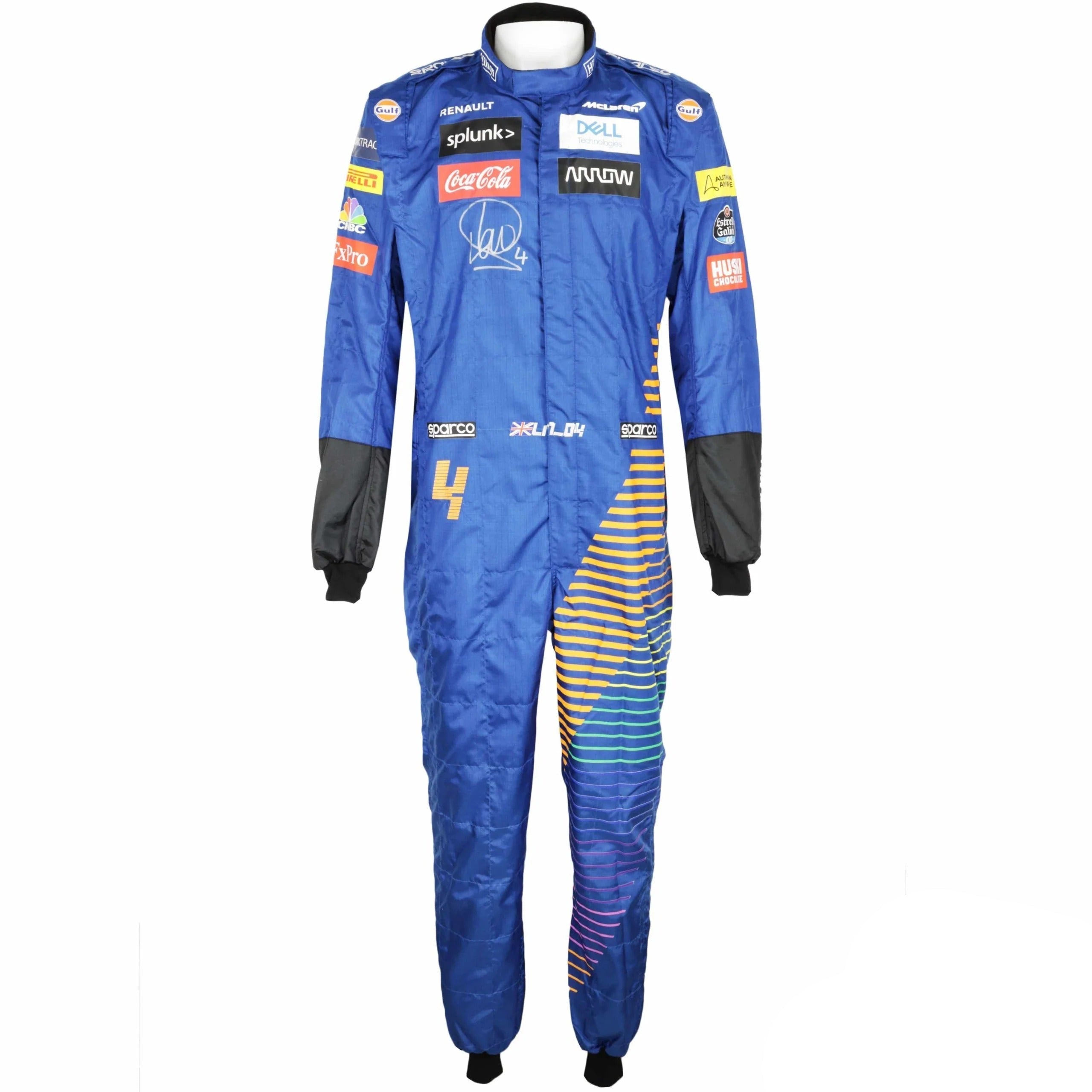 Lando Norris 2020 F1 Racing Suit Team McLaren