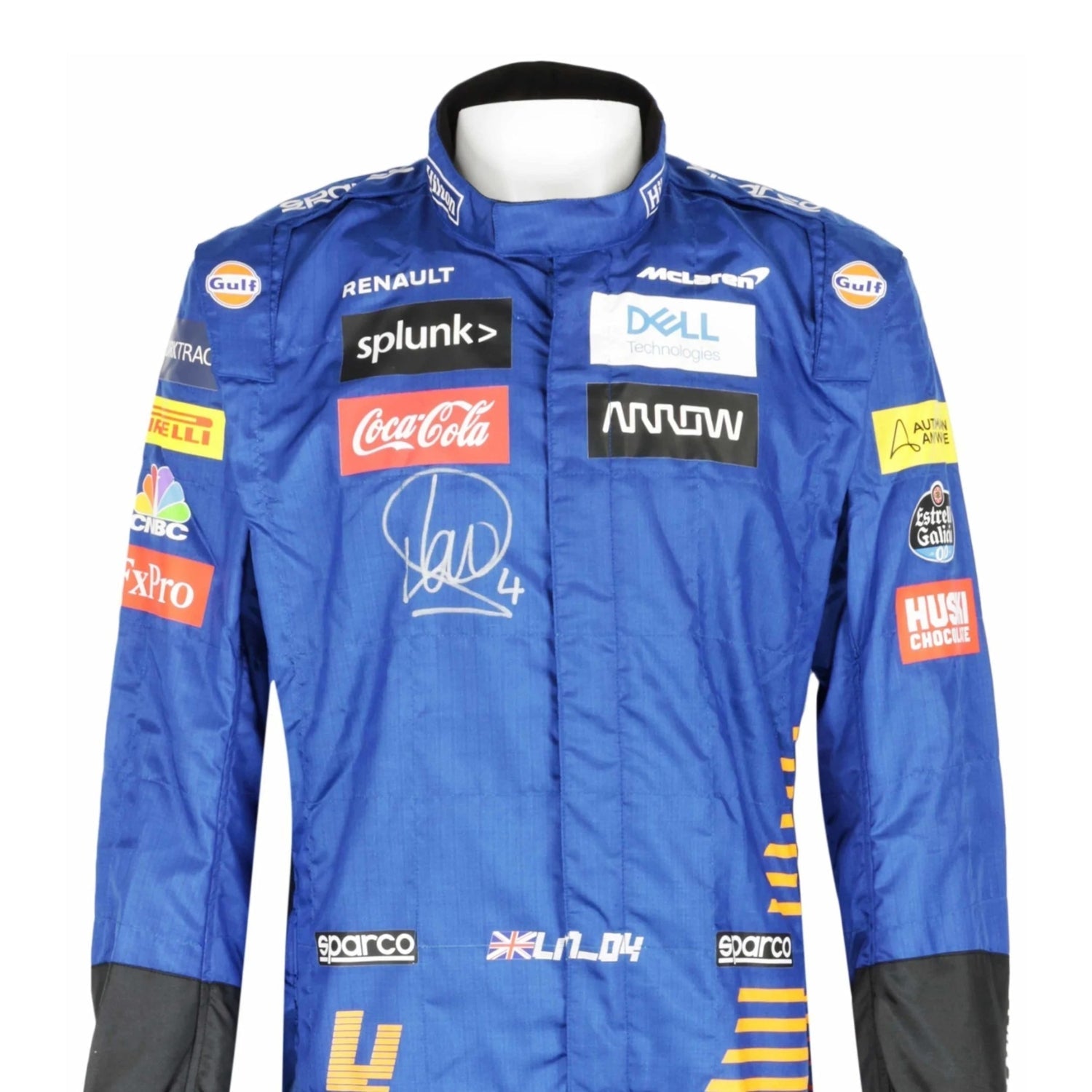 Lando Norris 2020 F1 Racing Suit Team McLaren