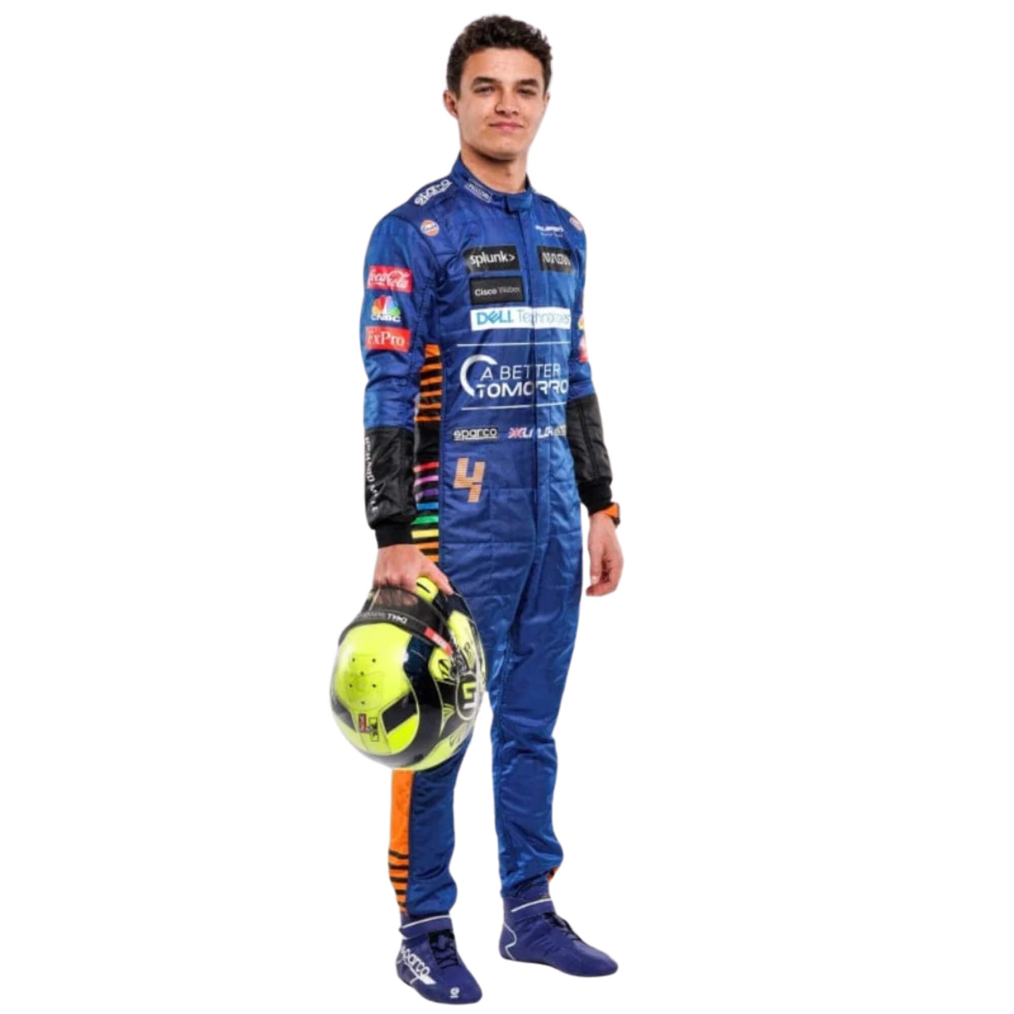 Lando Norris 2021 F1 Racing Suit Team McLaren