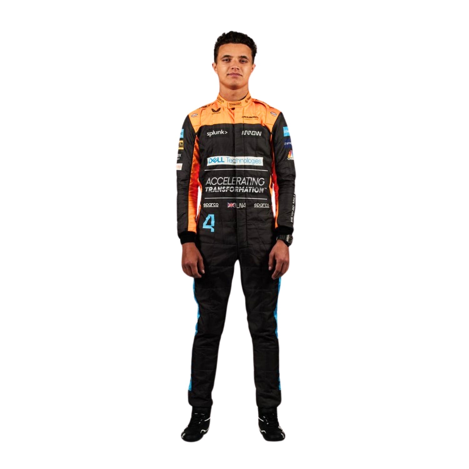 Lando Norris 2022 F1 Racing Suit Team McLaren