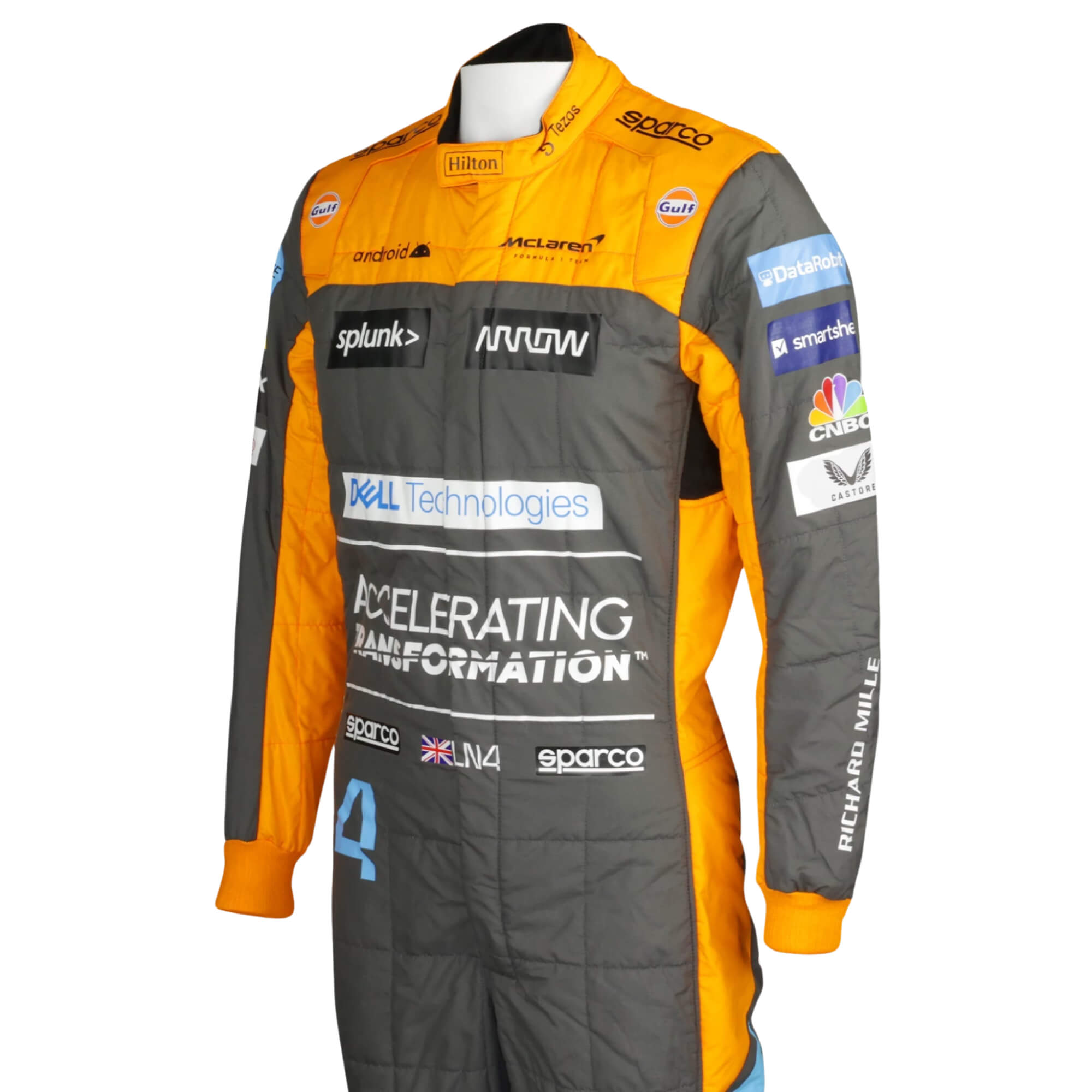 Lando Norris 2022 F1 Racing Suit Team McLaren