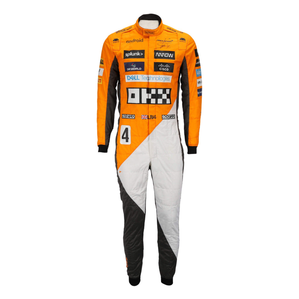 Lando Norris 2023 'Triple Crown' Spanish GP F1 Racing Suit Team McLaren