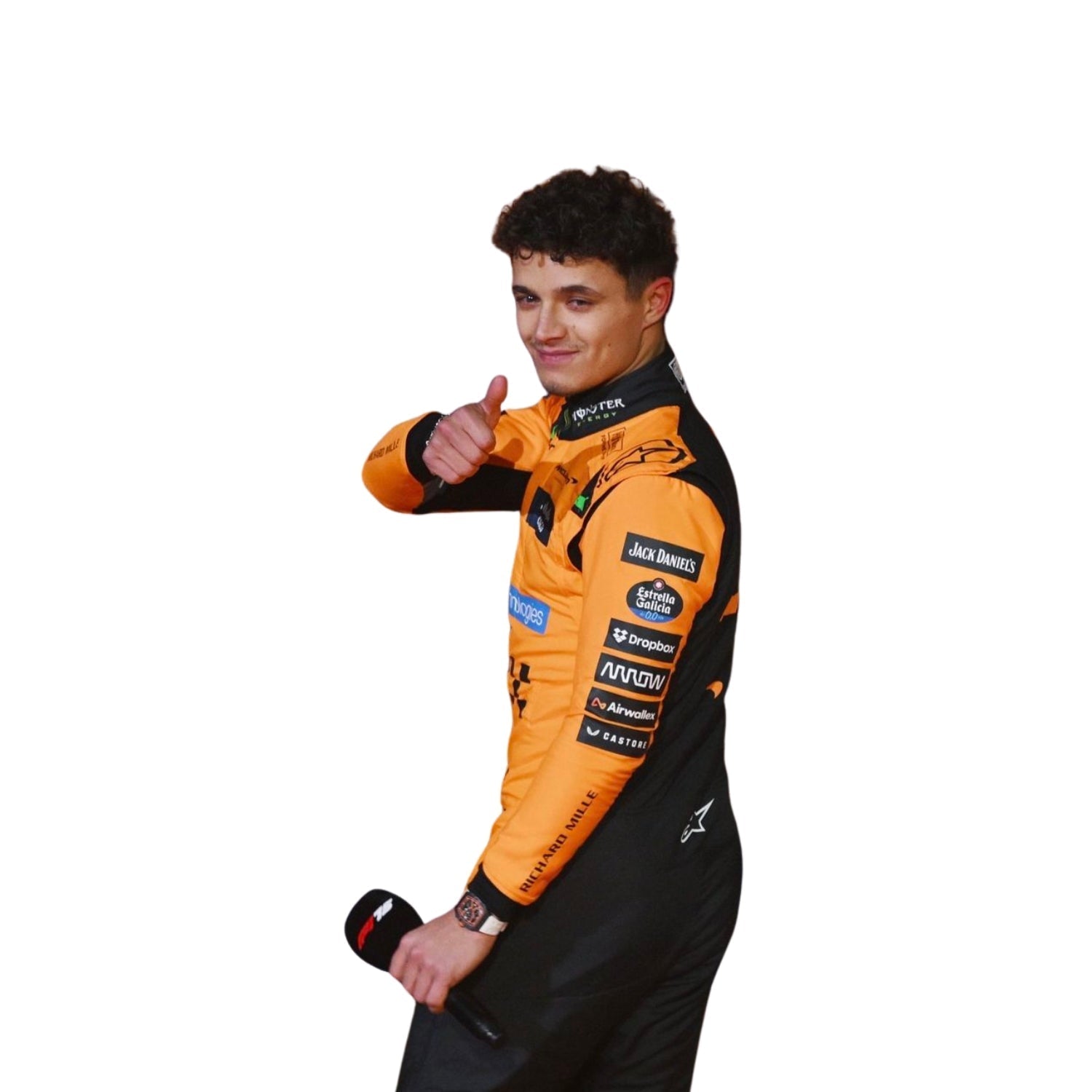 Lando Norris 2025 F1 Racing Suit Team McLaren