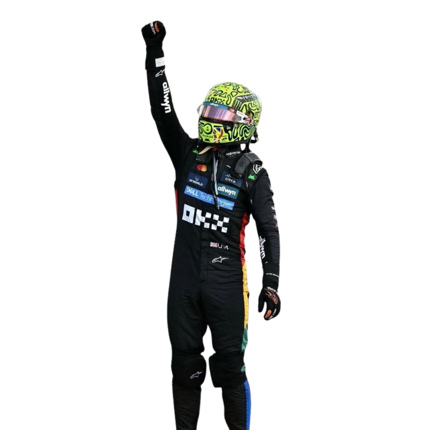 Lando Norris 2025 Silverstone British GP F1 Racing Suit