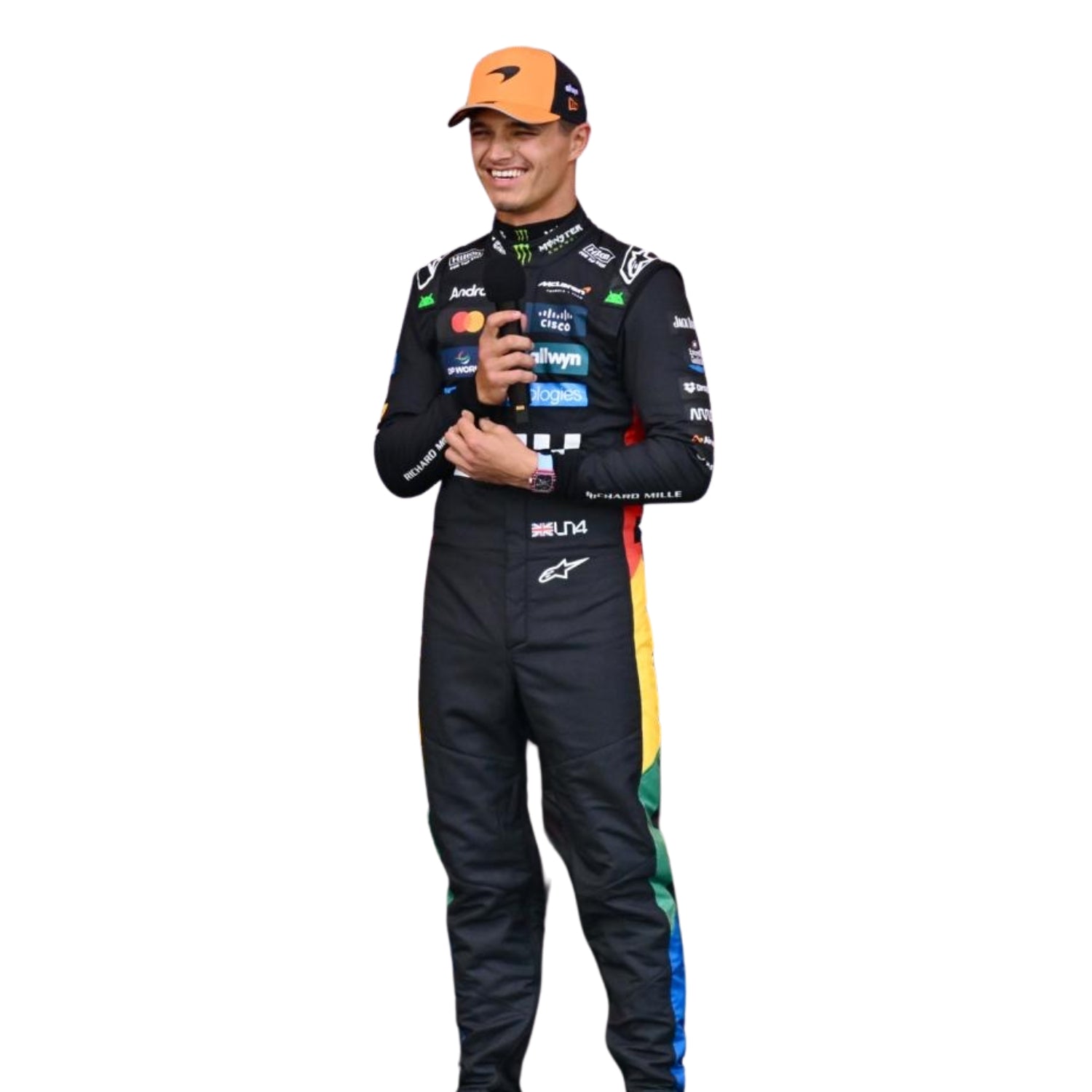 Lando Norris 2025 Silverstone British GP F1 Racing Suit
