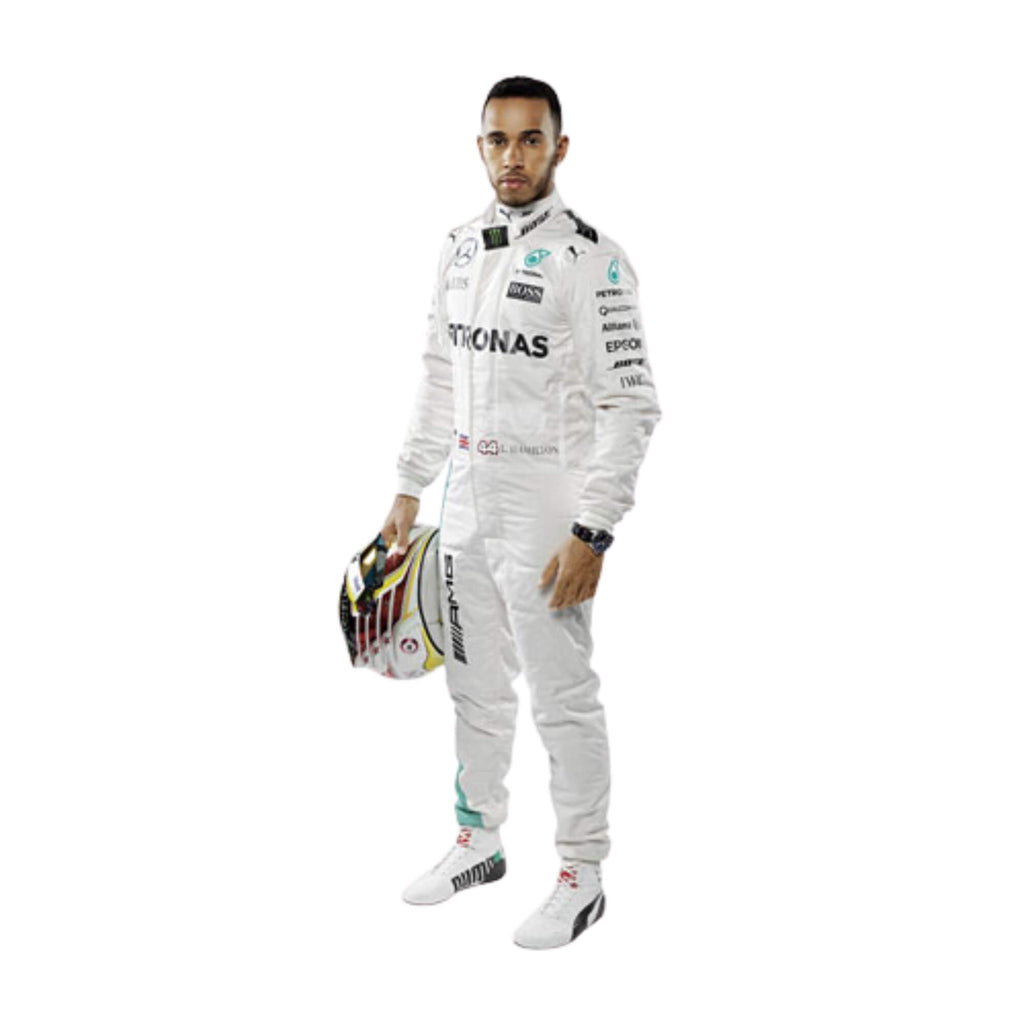 Lewis Hamilton 2017 F1 Racing Suit Team Mercedes