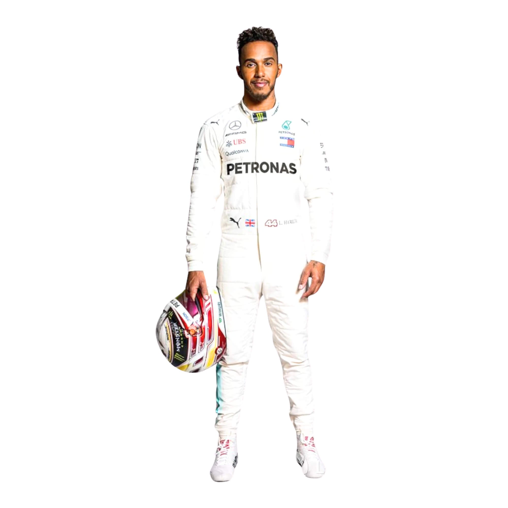 Lewis Hamilton 2018 F1 Racing Suit Team Mercedes