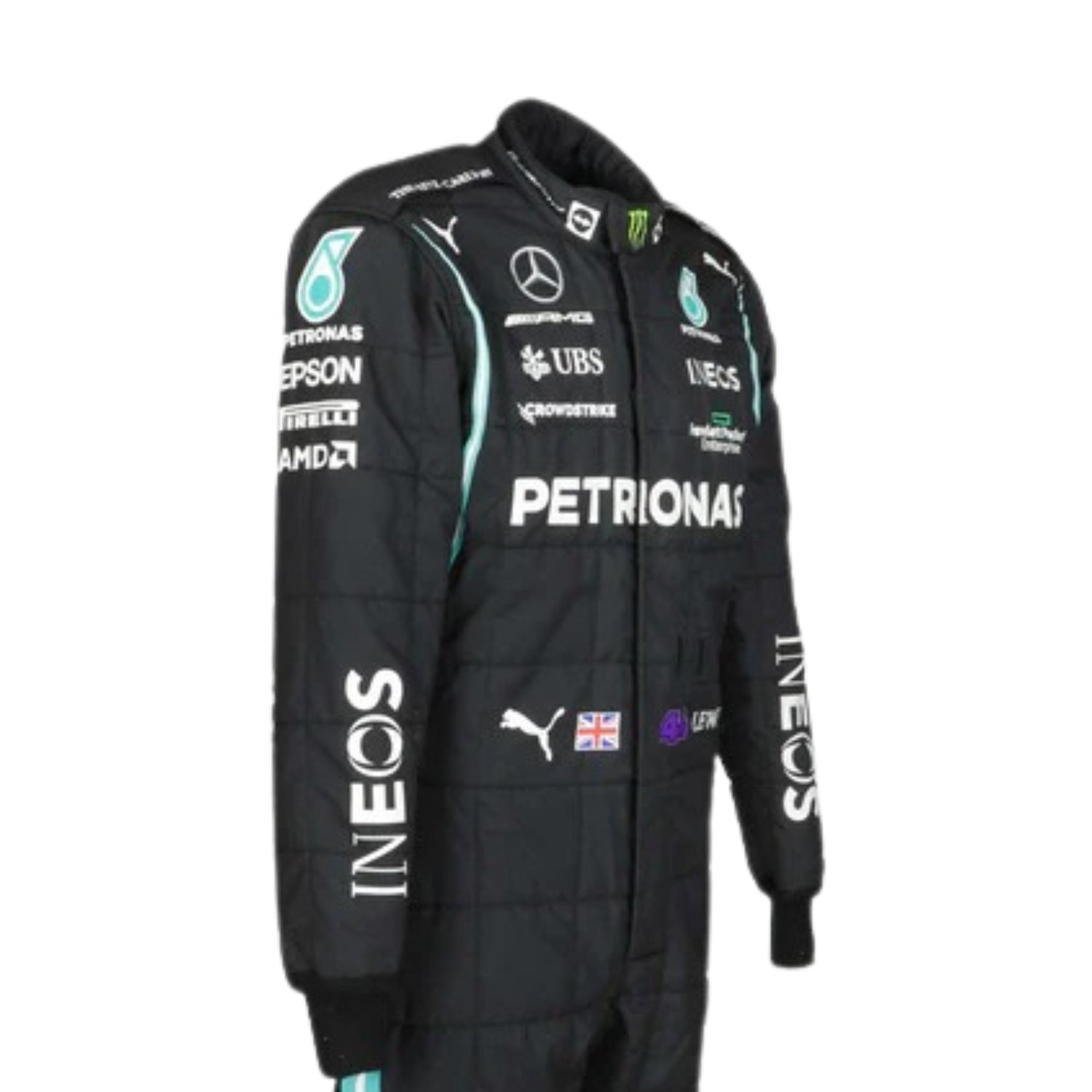 Lewis Hamilton 2021 F1 Racing Suit Team Mercedes