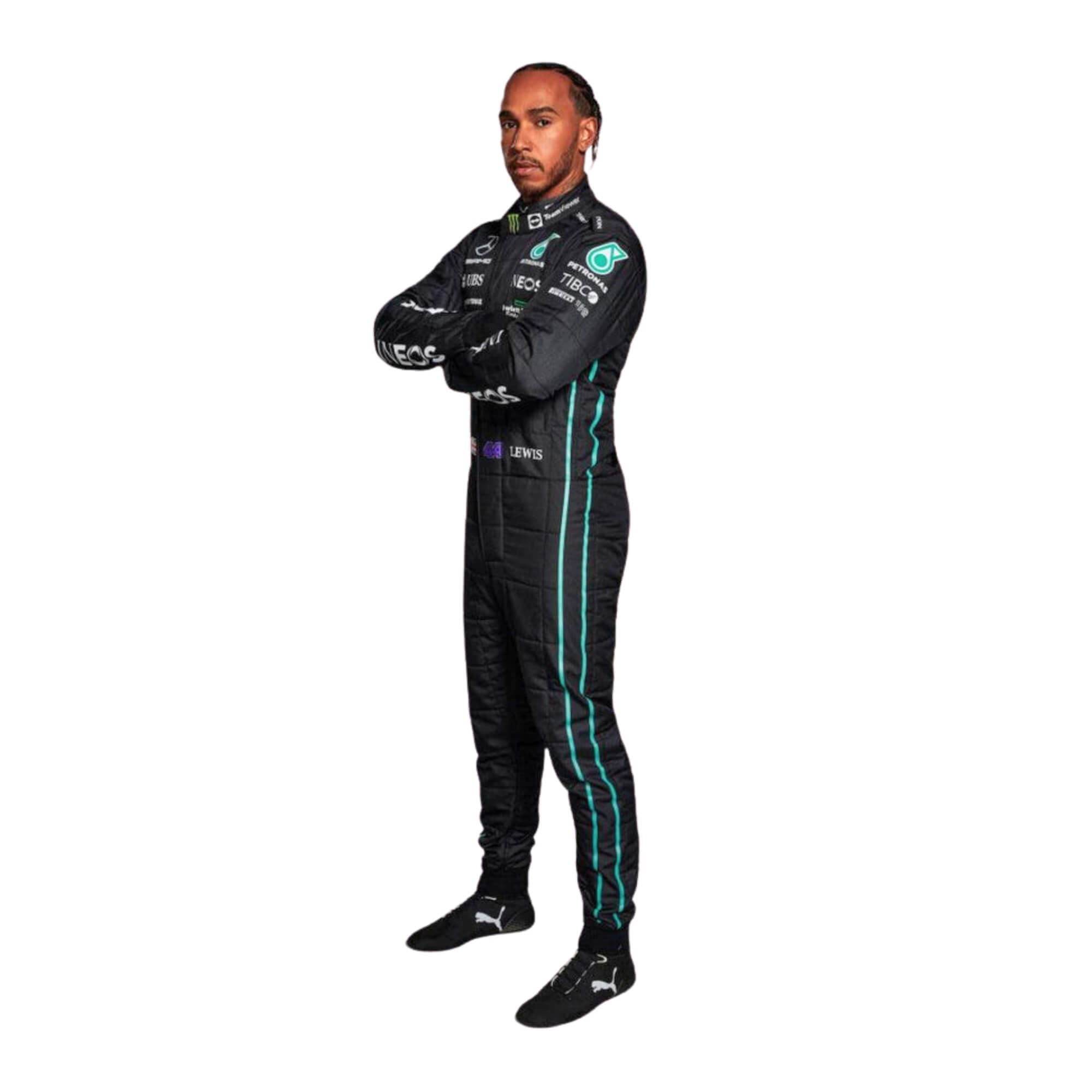 Lewis Hamilton 2022 F1 Racing Suit Team Mercedes