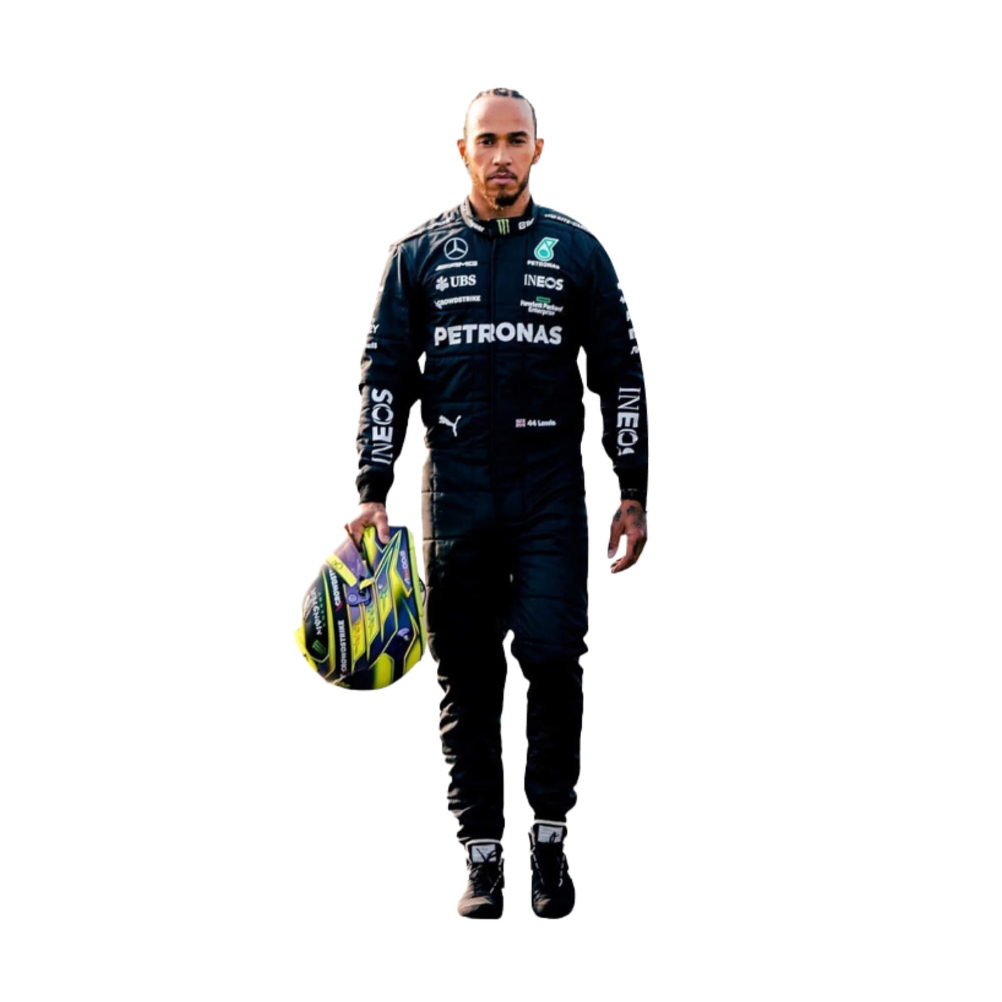 Lewis Hamilton 2023 F1 Racing Suit Team Mercedes