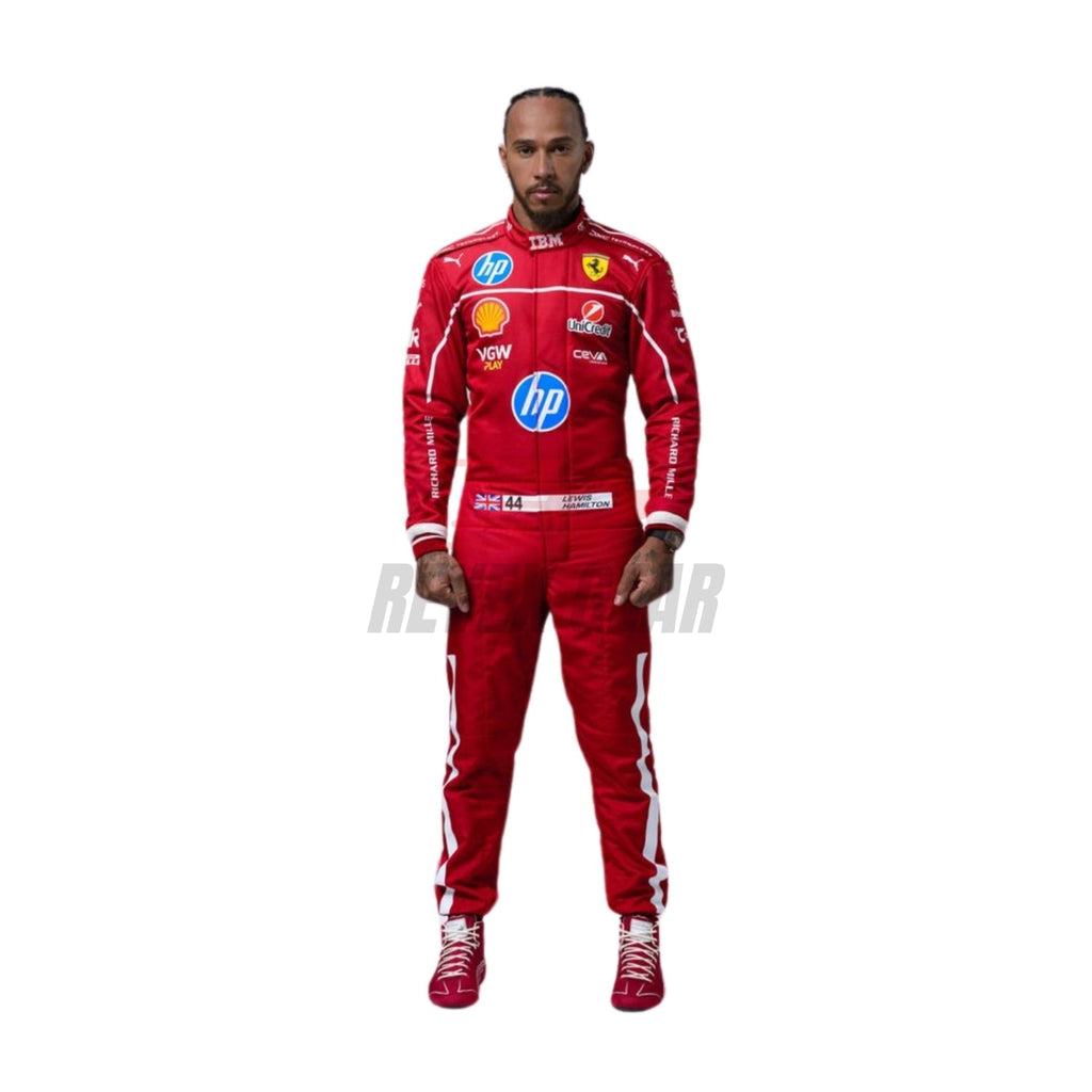 2025 F1 Racing Costume Worn by Charles Leclerc & Lewis Hamilton