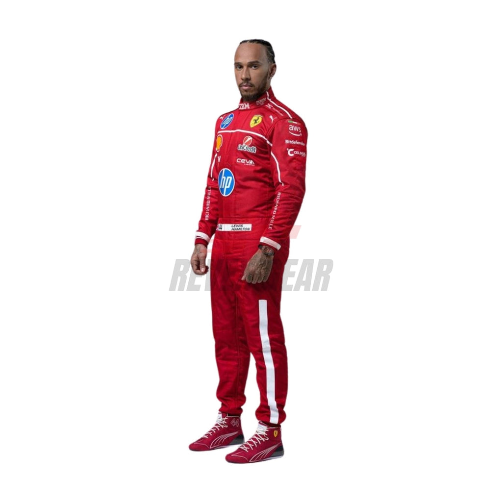 2025 F1 Racing Costume Worn by Charles Leclerc & Lewis Hamilton