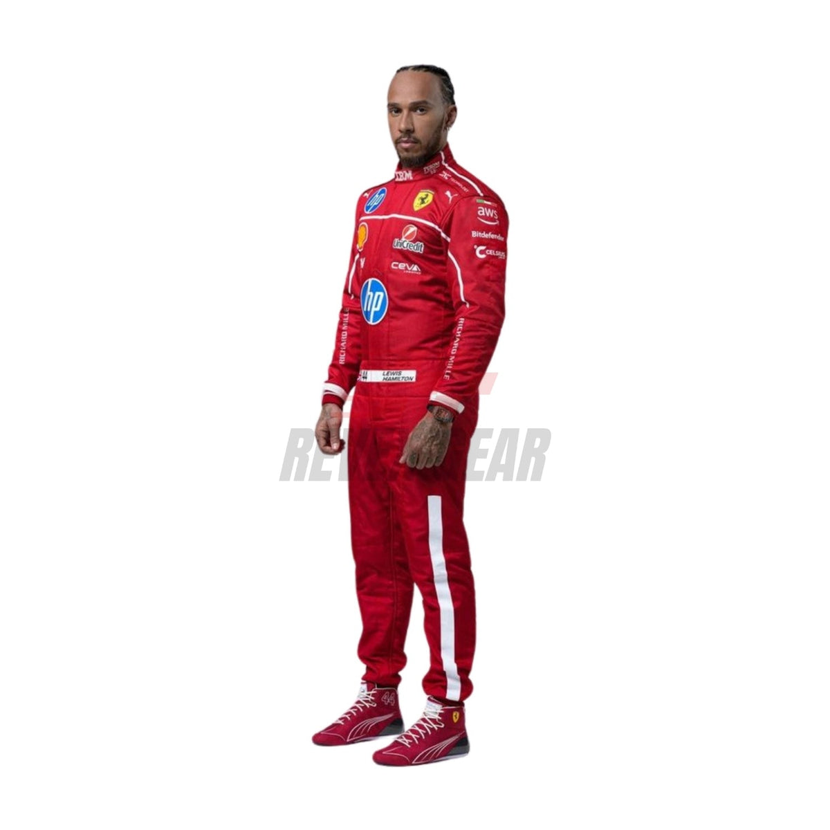 2025 F1 Racing Costume Worn by Charles Leclerc & Lewis Hamilton