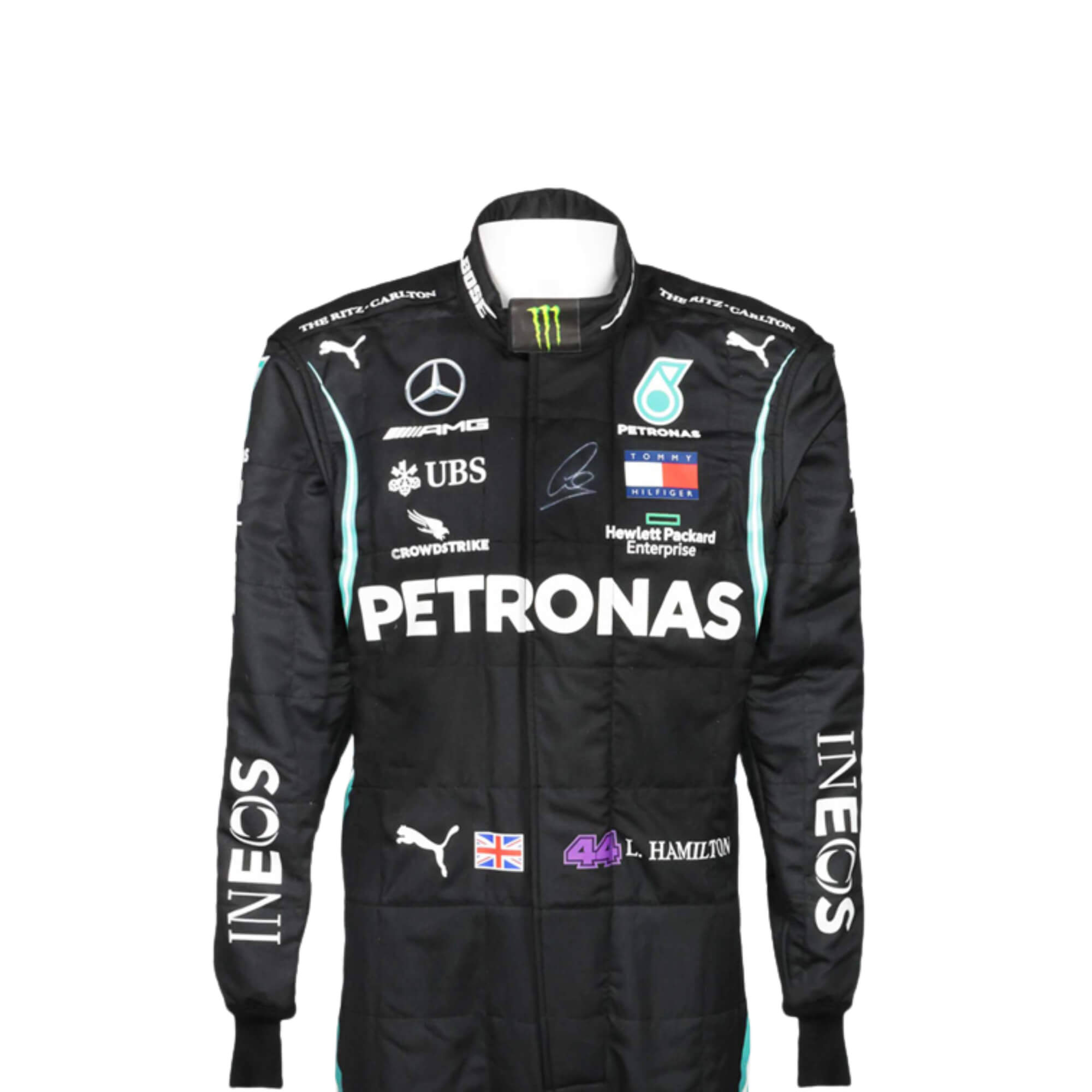 Lewis Hamilton 2020 F1 Racing Suit Team Mercedes