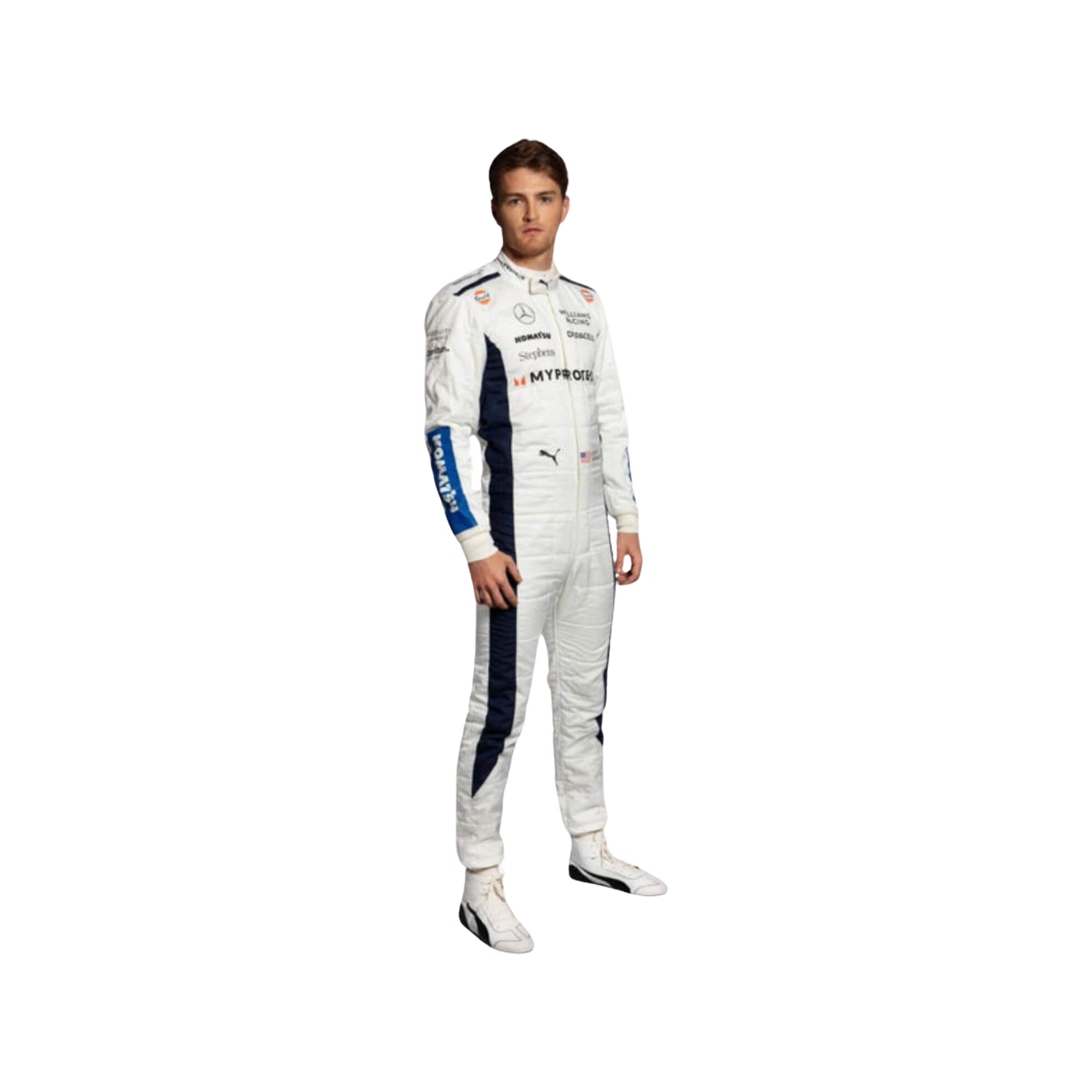 Logan Sargeant 2024 F1 Racing Suit Team Williams
