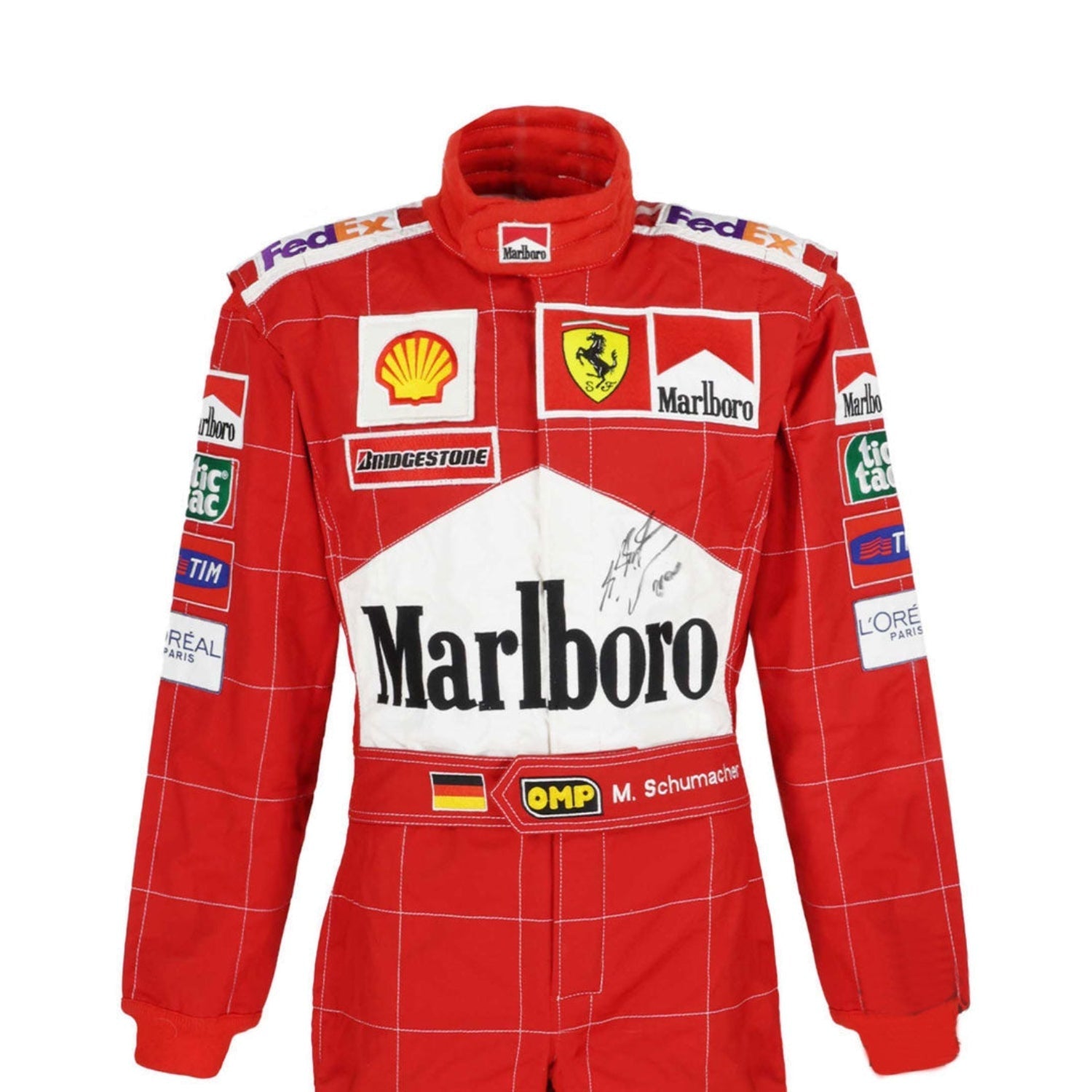 2002 Michael Schumacher F1 Racing Suit
