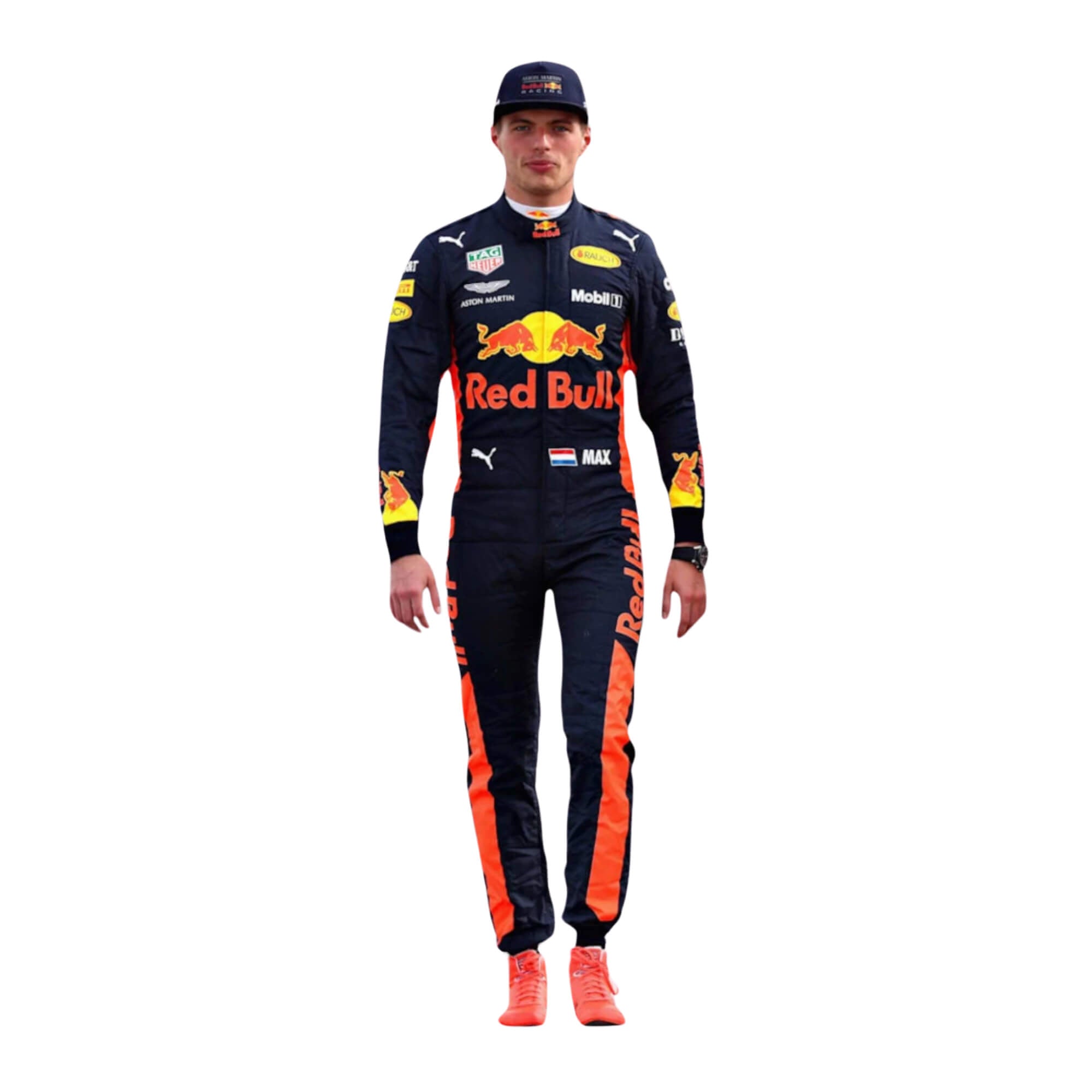 Max Verstappen 2017 F1 Racing Suit Team Redbull Racing Tag Heuer