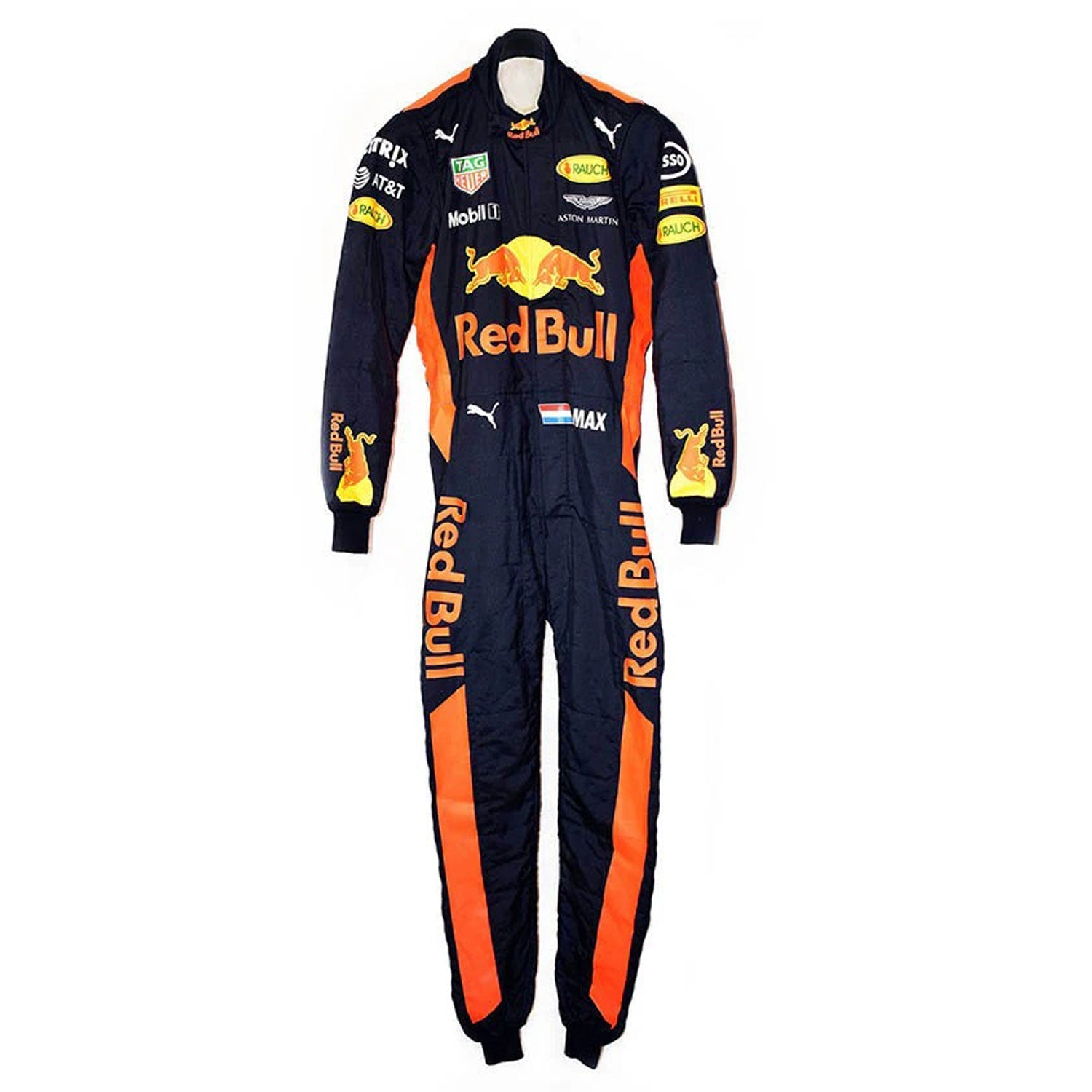 Max Verstappen 2017 F1 Racing Suit Team Redbull Racing Tag Heuer