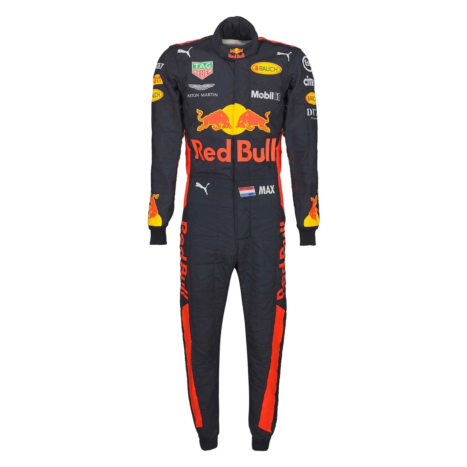 Max Verstappen 2018 F1 Racing Suit Team Red bull Racing Tag Heuer