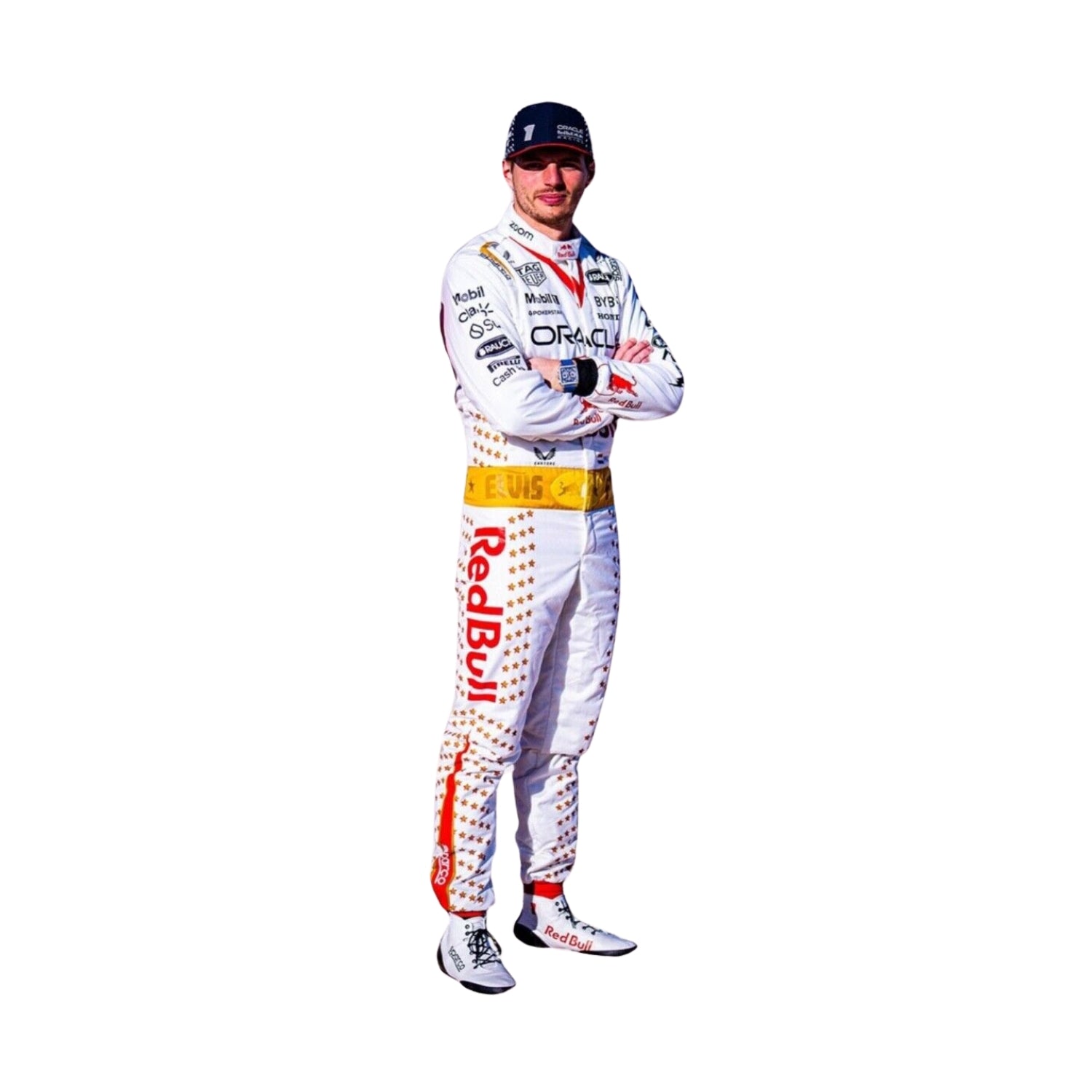Max Verstappen 2023 Las Vegas Grand Prix F1 Racing Suit Team Red Bull