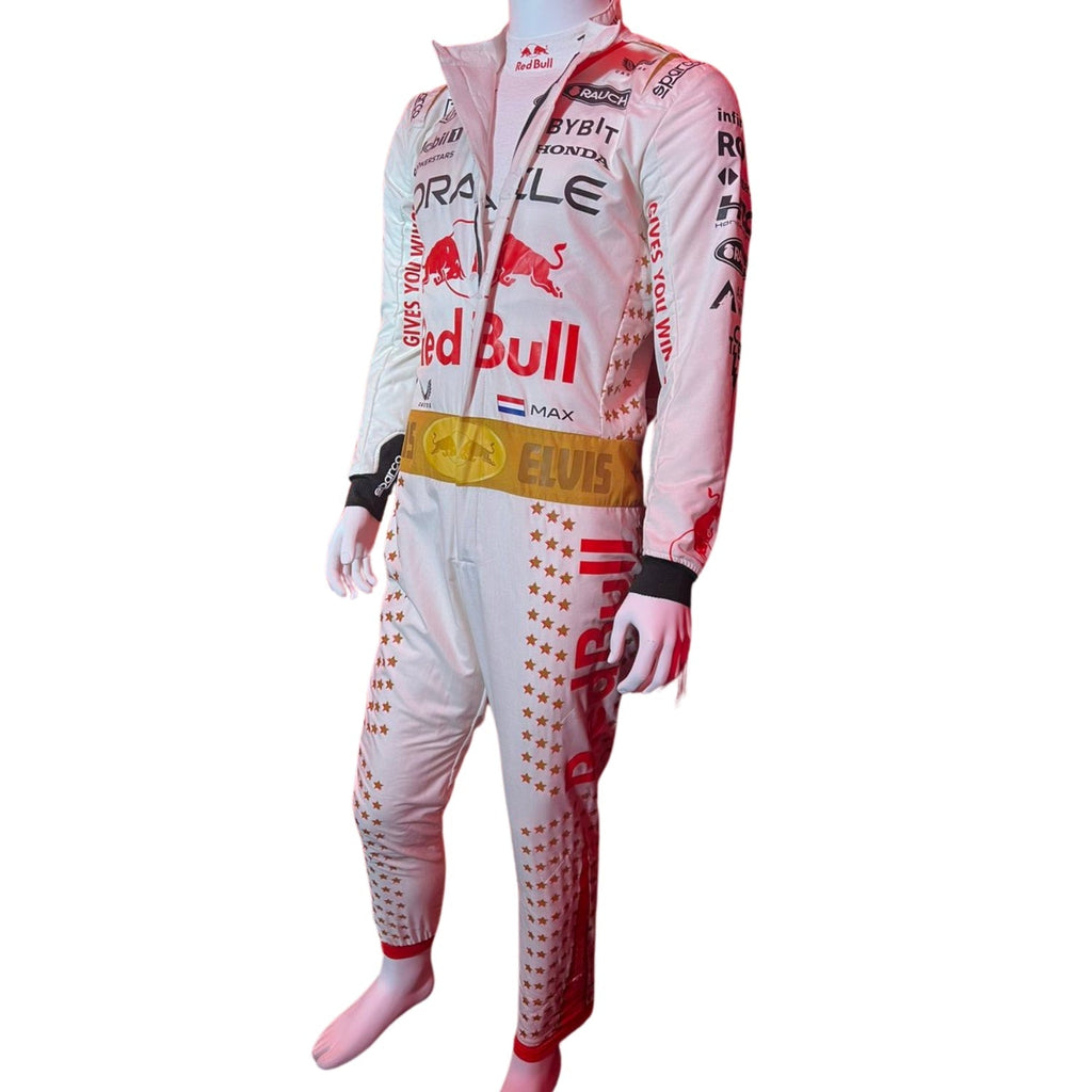 Max Verstappen 2023 Las Vegas Grand Prix F1 Racing Suit Team Red Bull