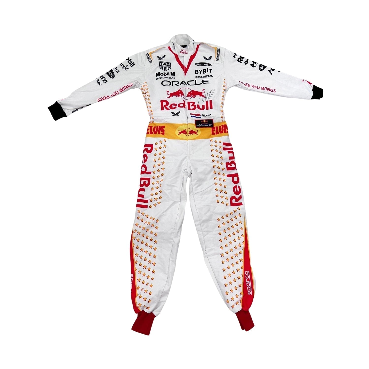 Max Verstappen 2023 Las Vegas Grand Prix F1 Racing Suit Team Red Bull
