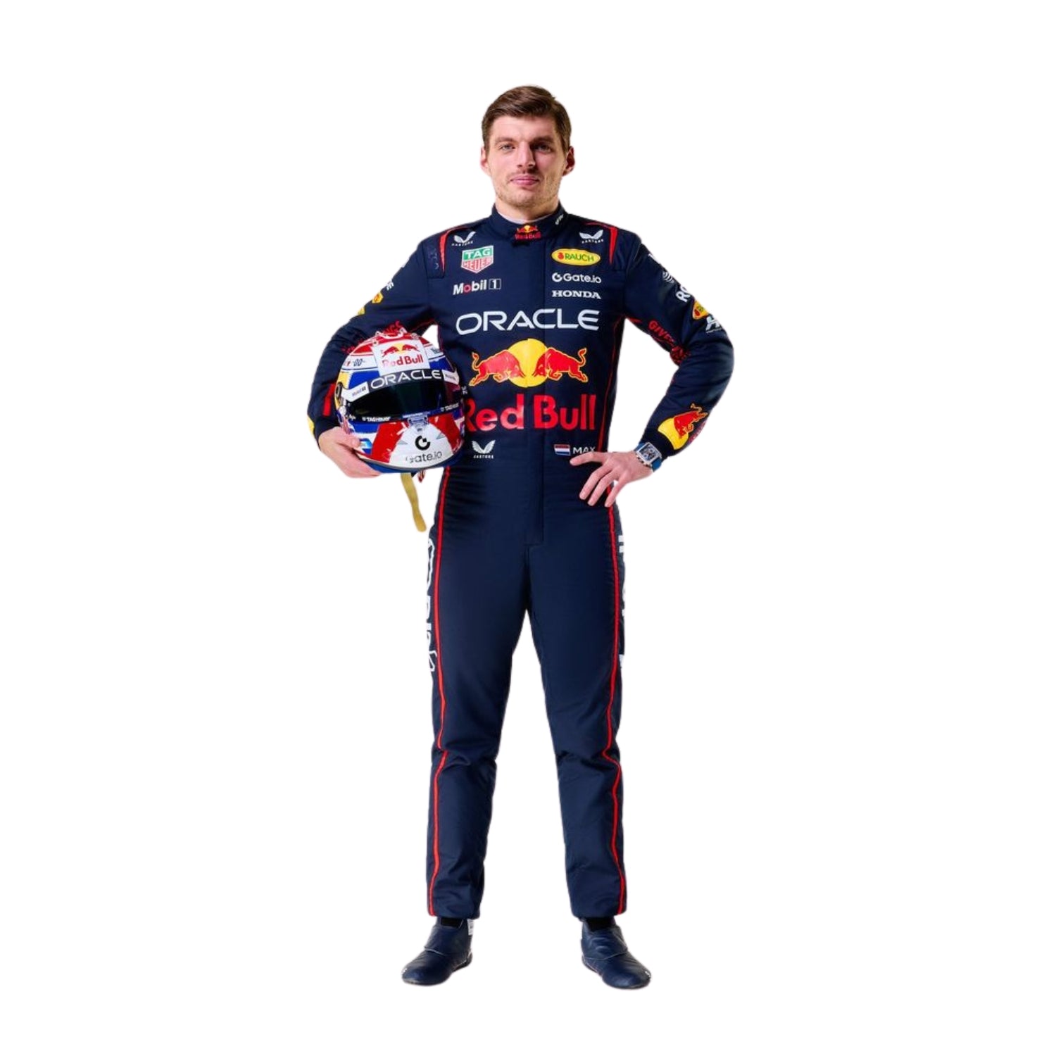 Max Verstappen 2025 F1 Racing Suit Team Red Bull