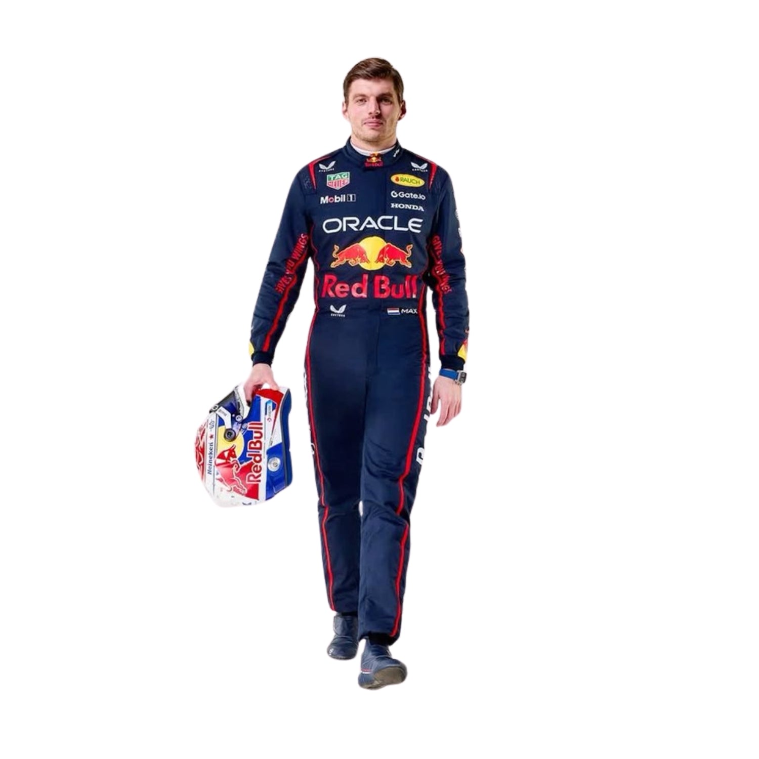 Max Verstappen 2025 F1 Racing Suit Team Red Bull