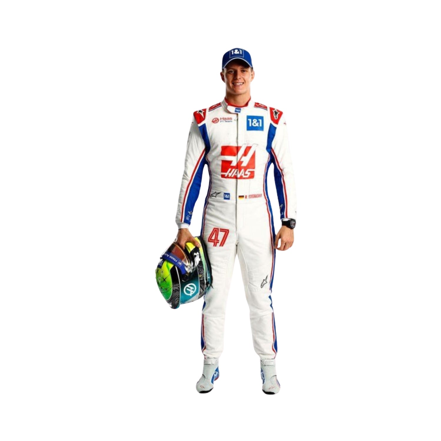 Mick Schumacher 2022 F1 Racing Suit Team Haas