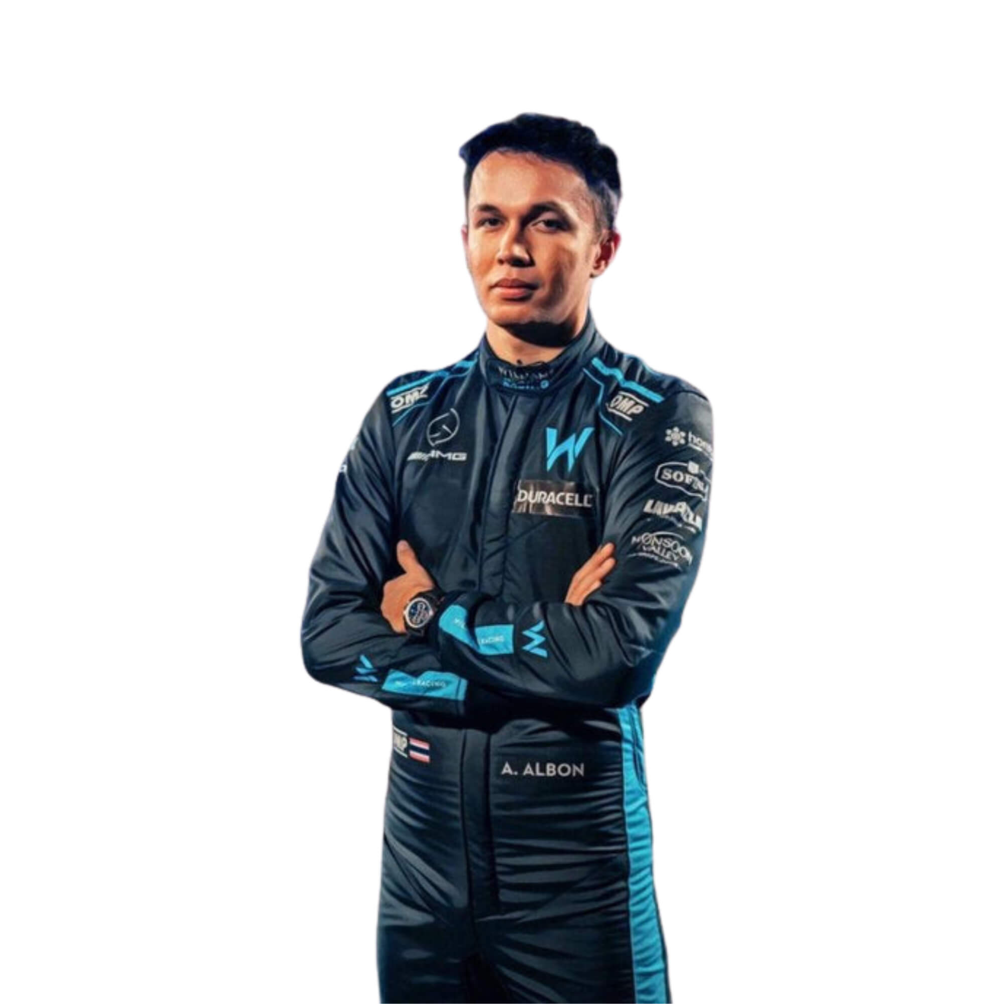 Alexander Albon 2022 F1 Racing Suit Team Williams
