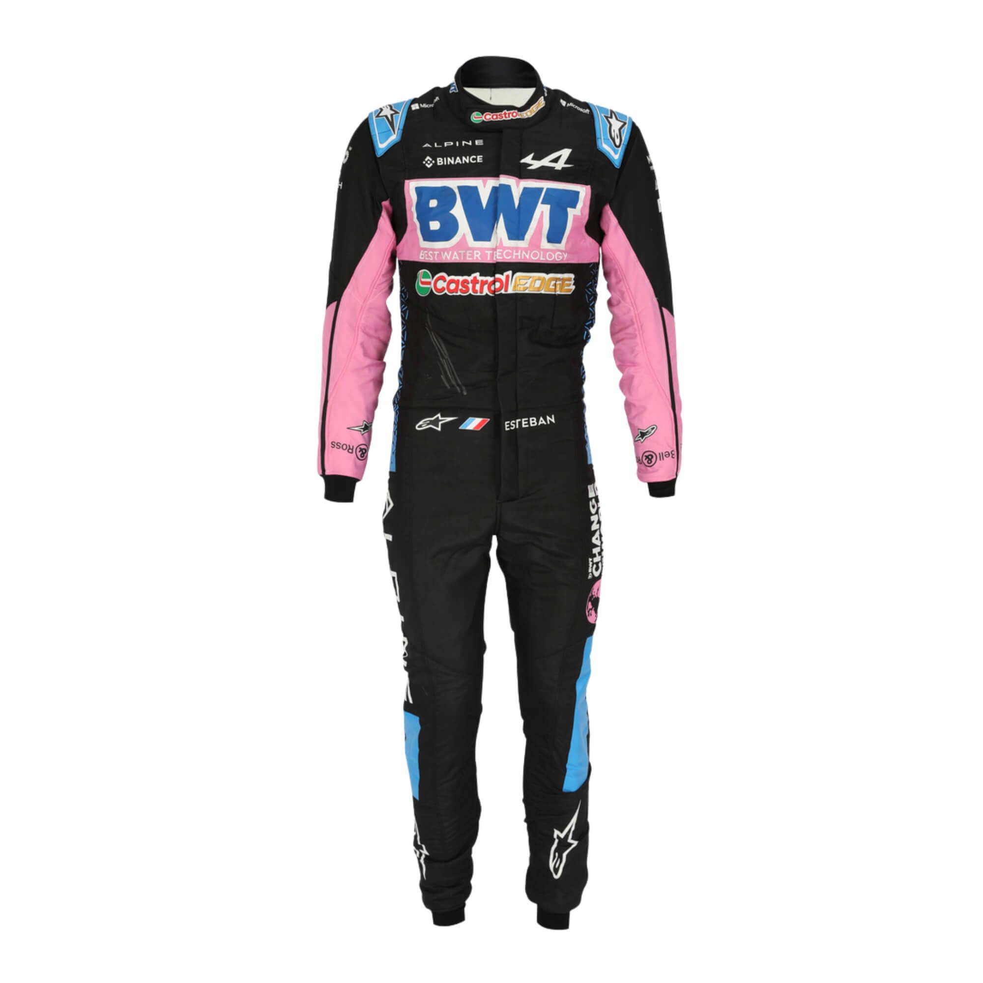 Esteban Ocon 2022 BWT F1  Racing Suit Team Alpine